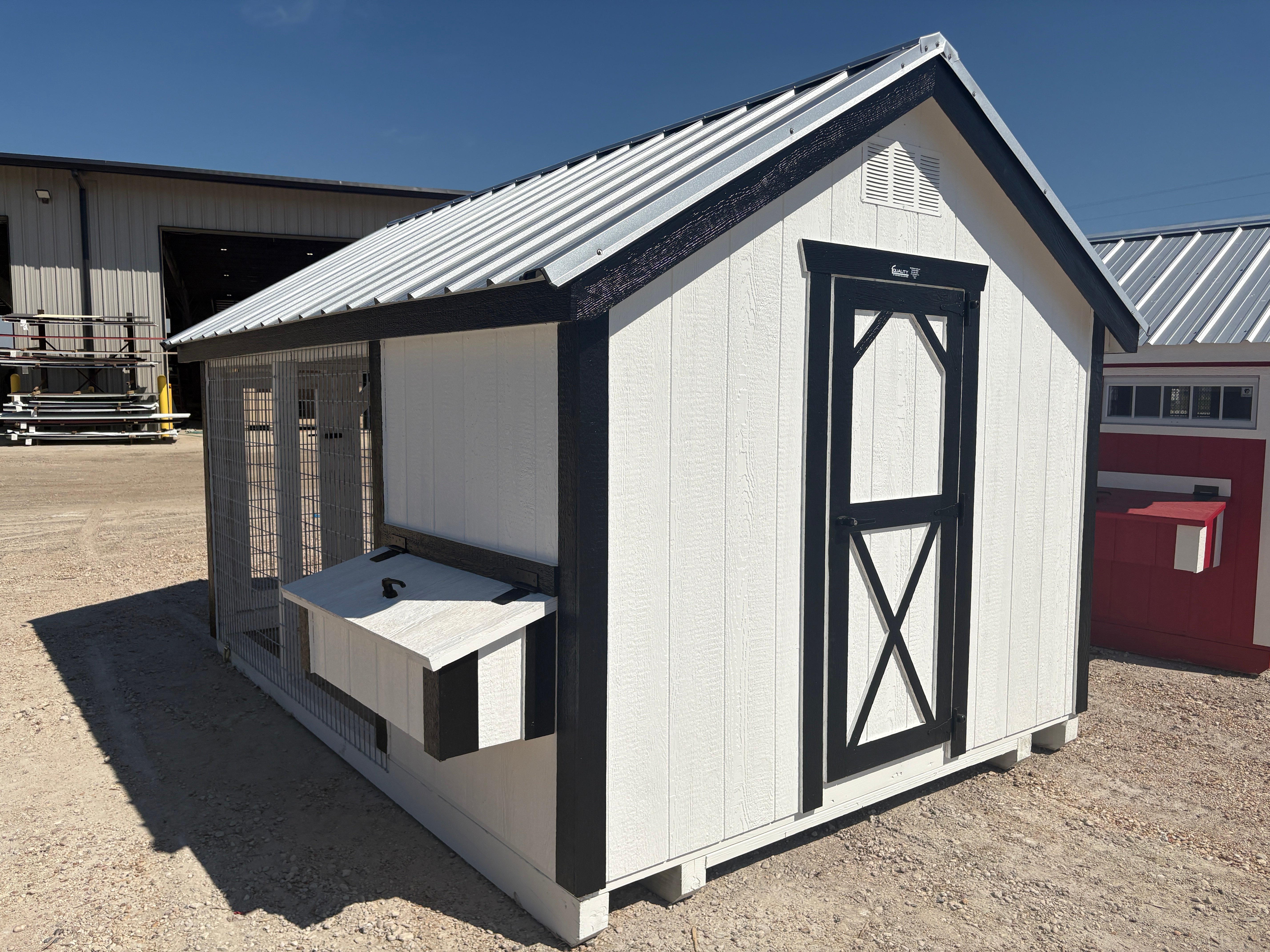 8x12 Chicken Coop #8816
