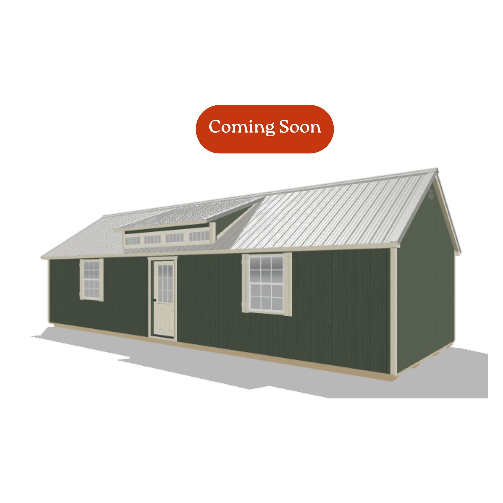 16x40 Dormer Cabin #8545