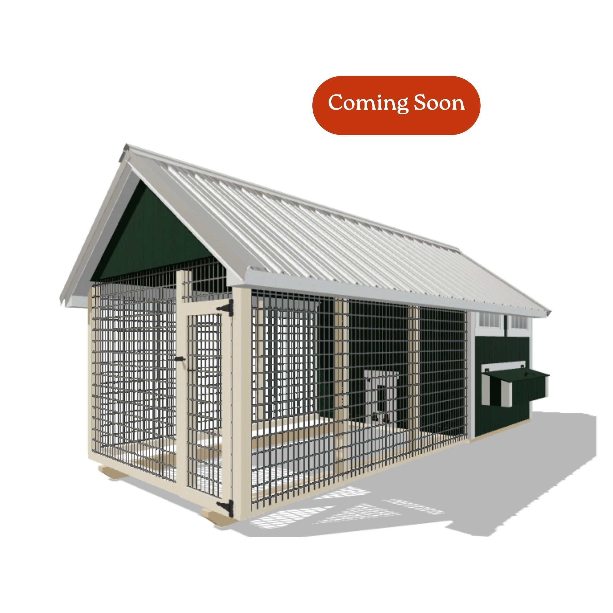 8x16 Chicken Coop #8389