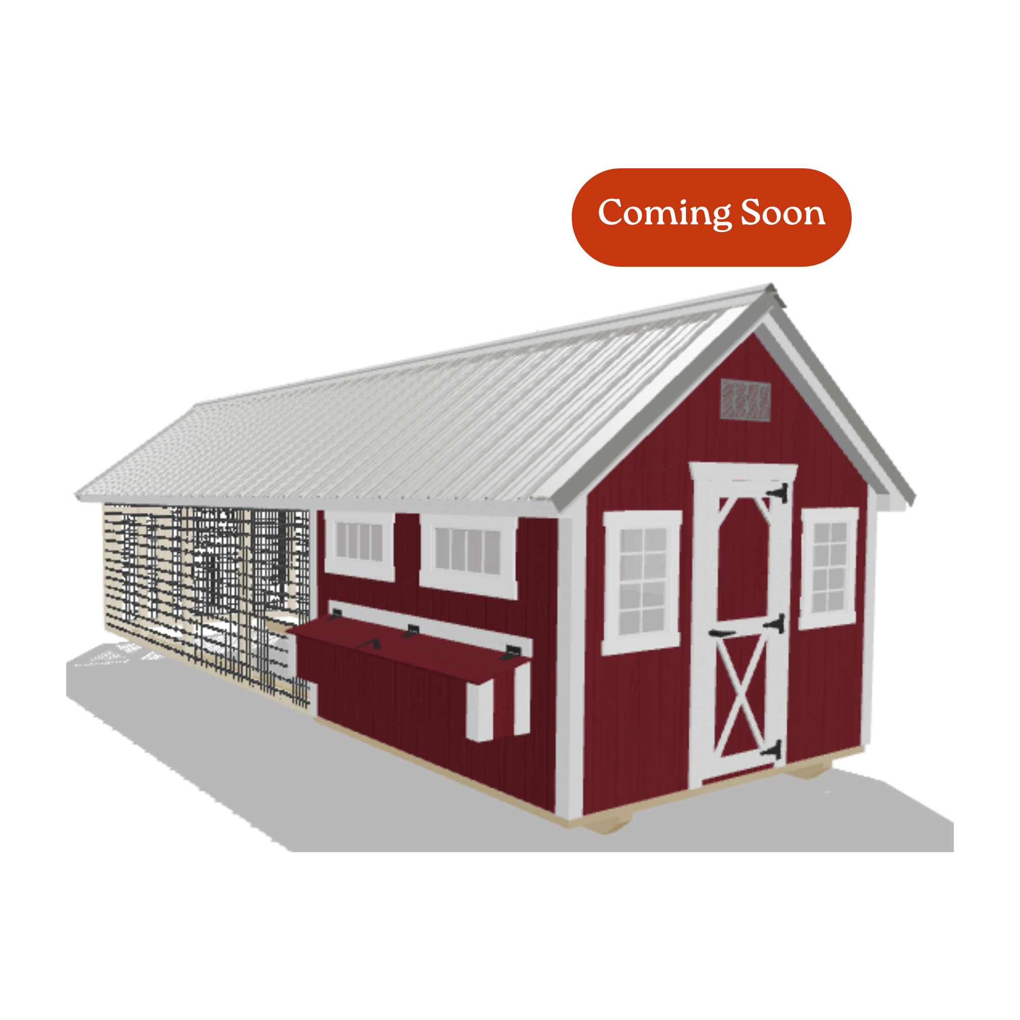 8x24 Chicken Coop #8566