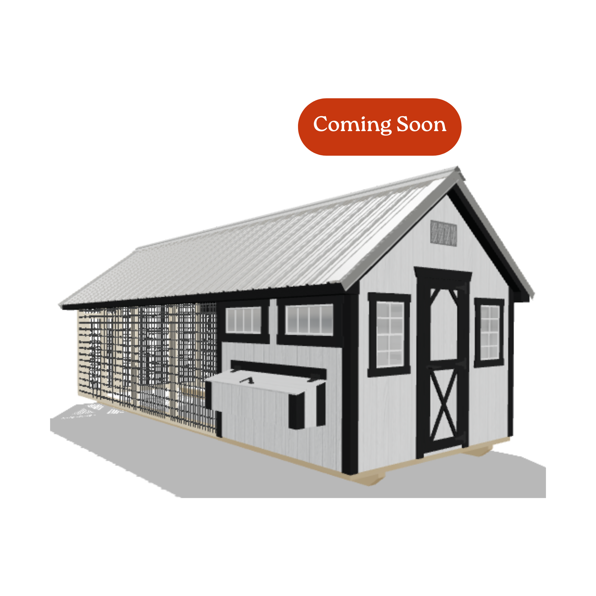 8x20 Chicken Coop #8640