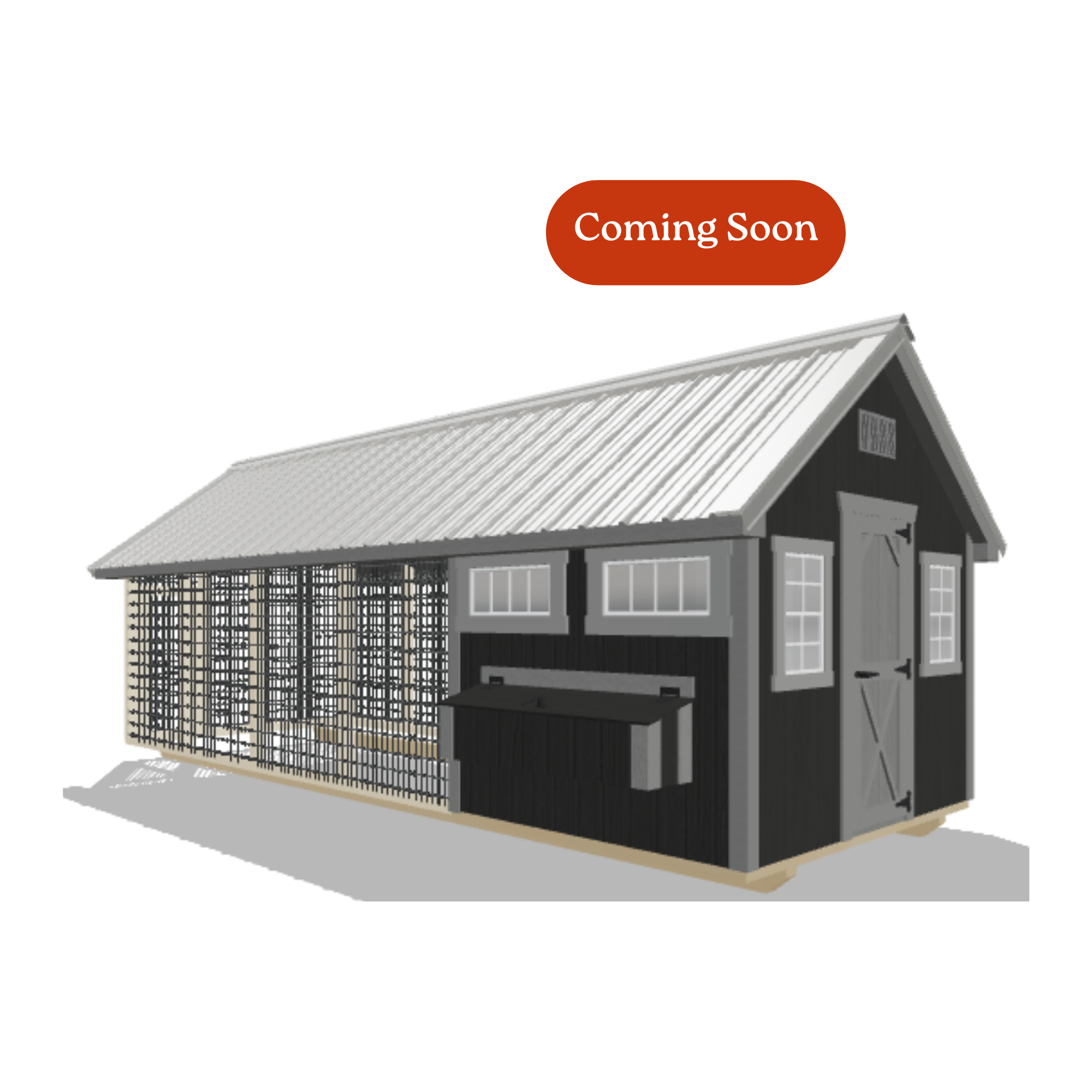 8x20 Chicken Coop #8641