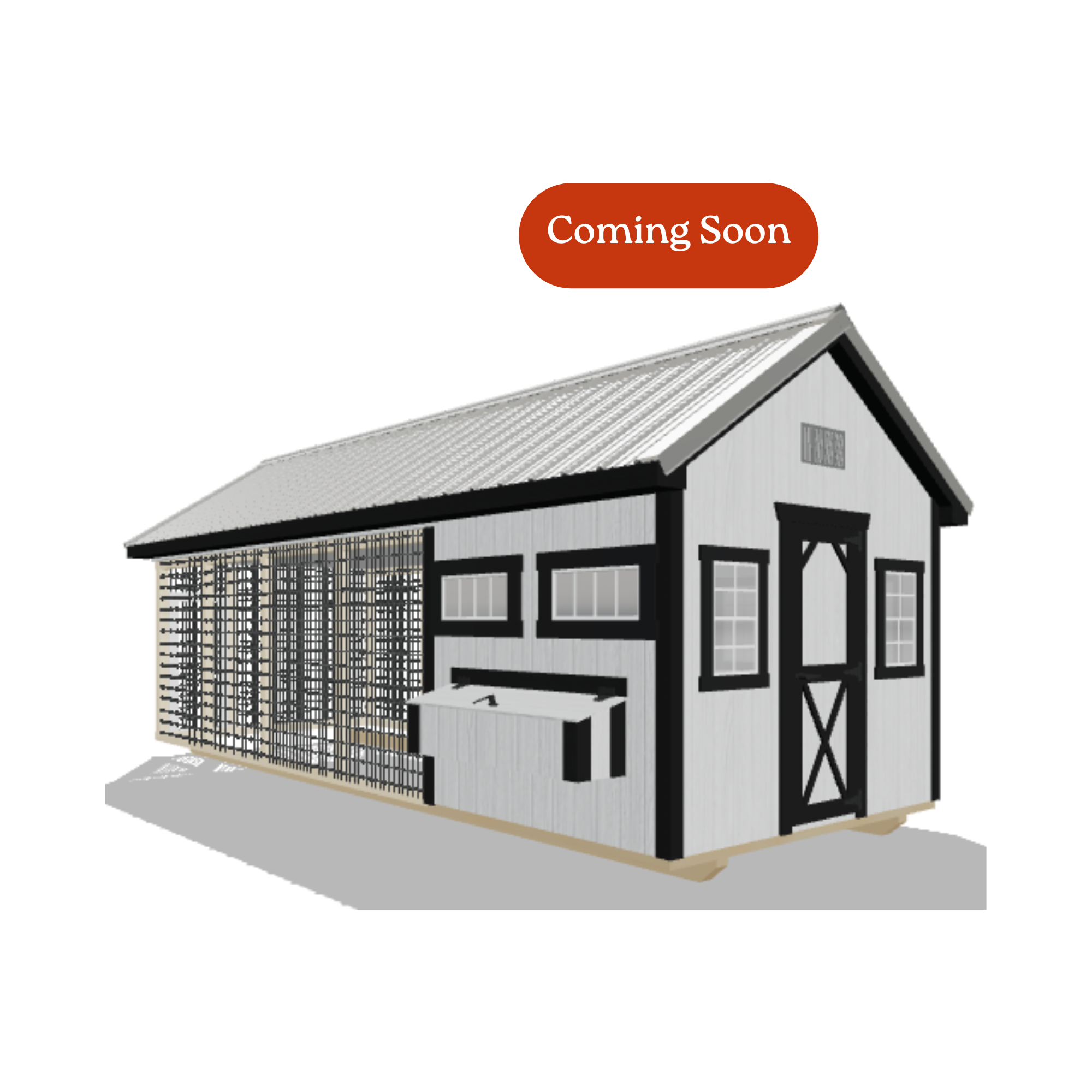 8x20 Chicken Coop #8742