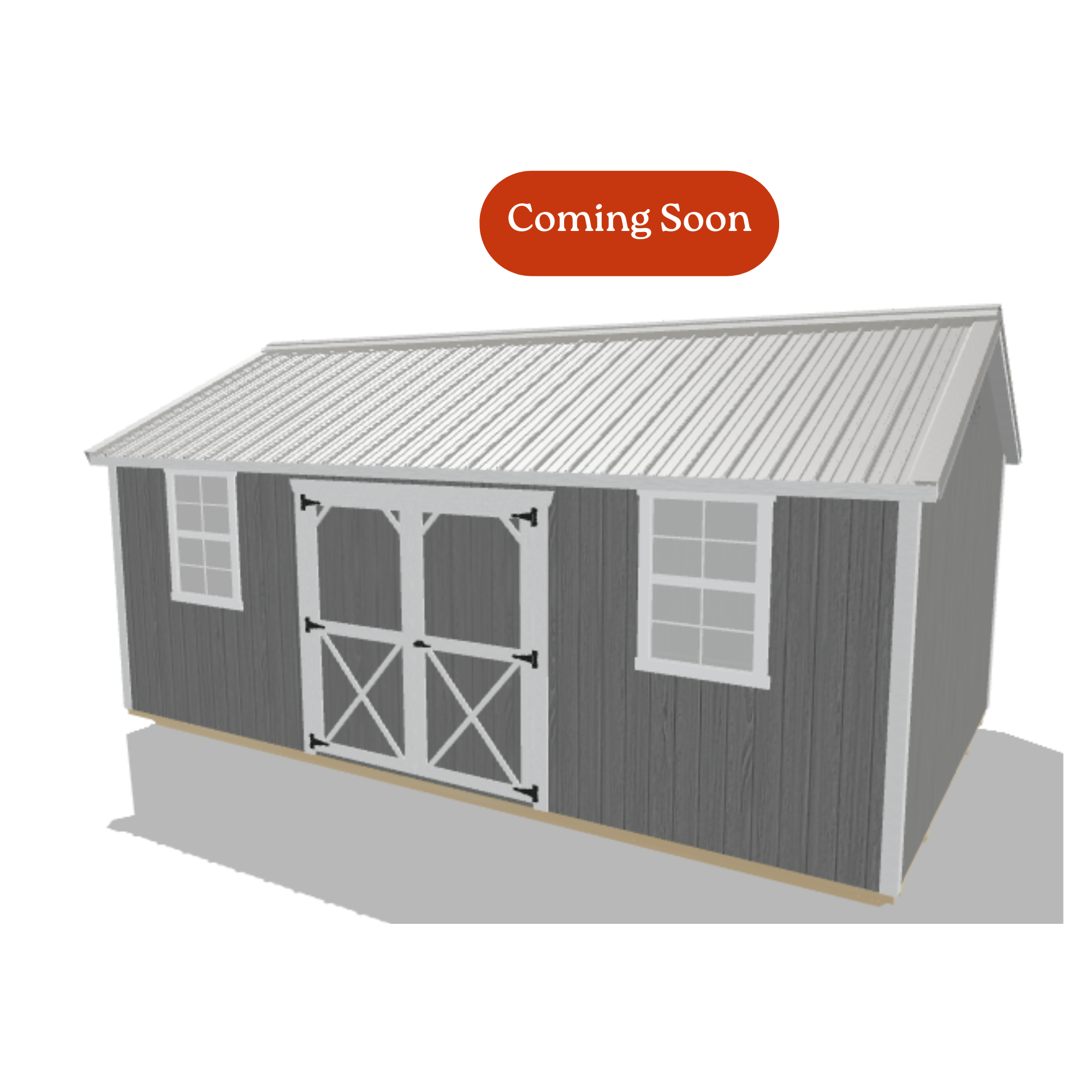 12x20 Garden Shed #8727