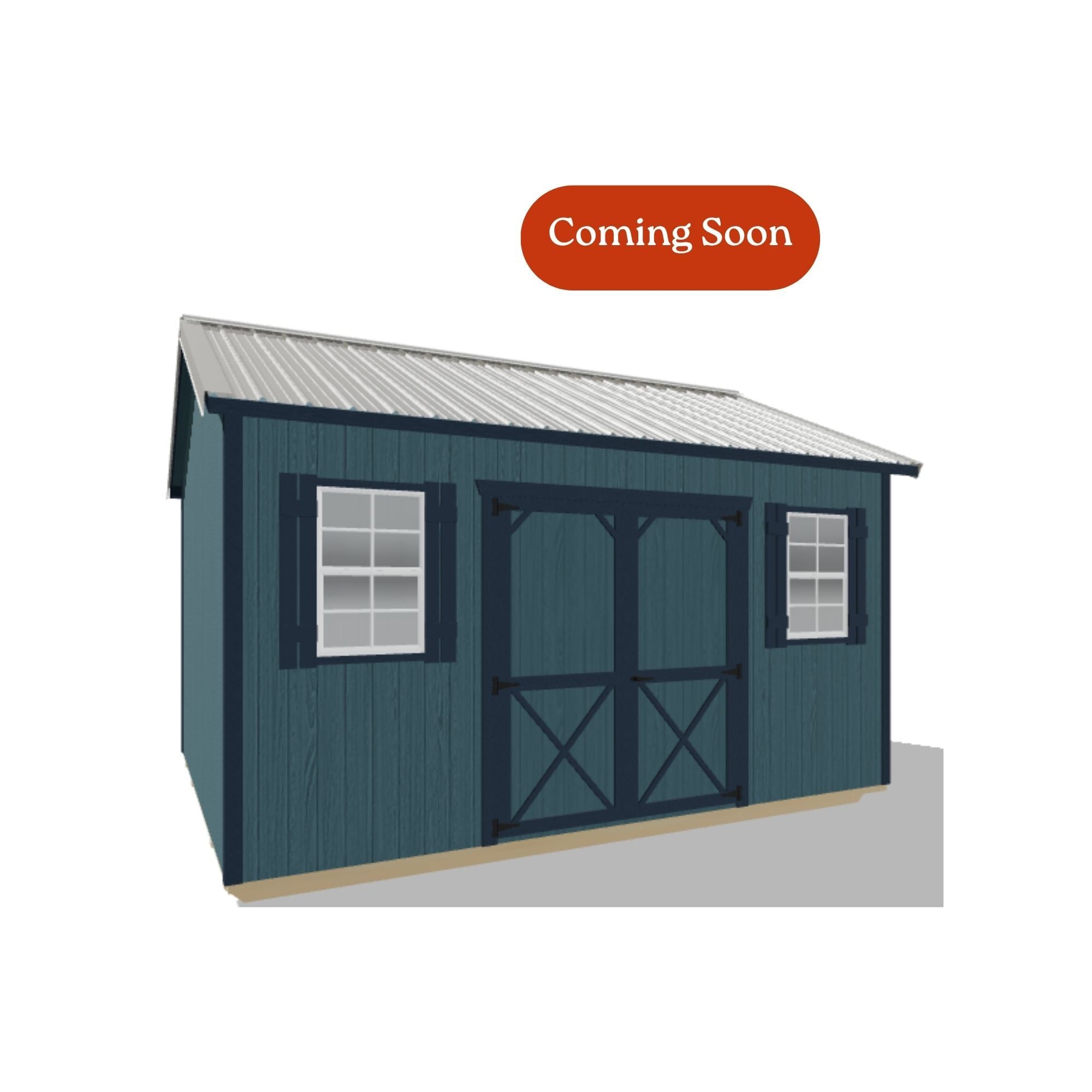 12x16 Elite Garden Shed #8379