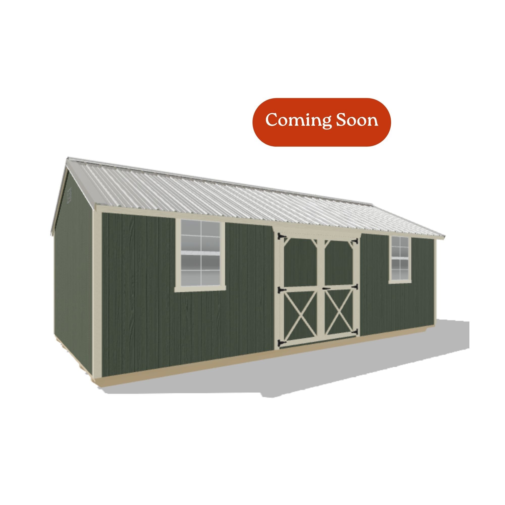 12x24 Garden Shed #8327