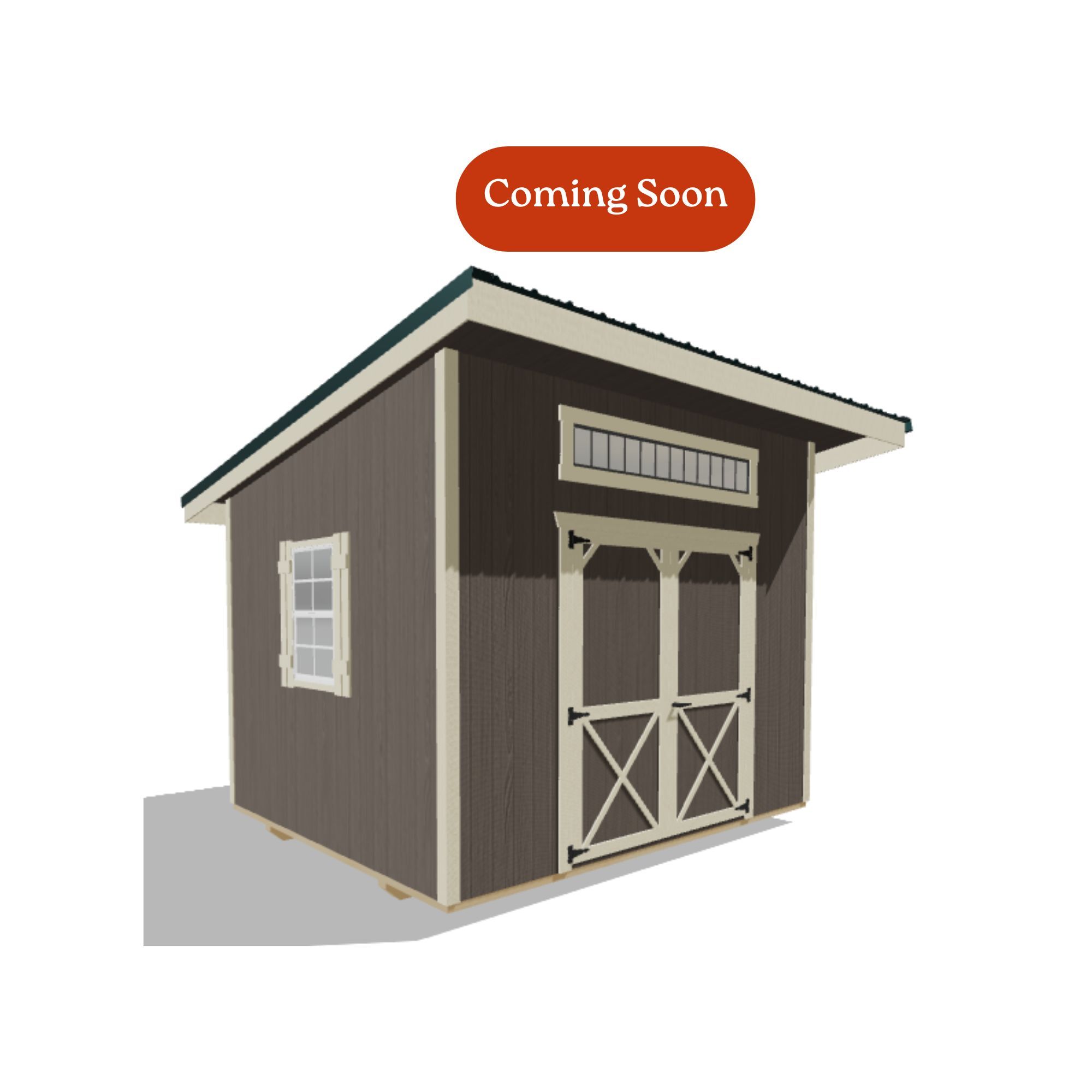 10x12 Studio Shed #7898
