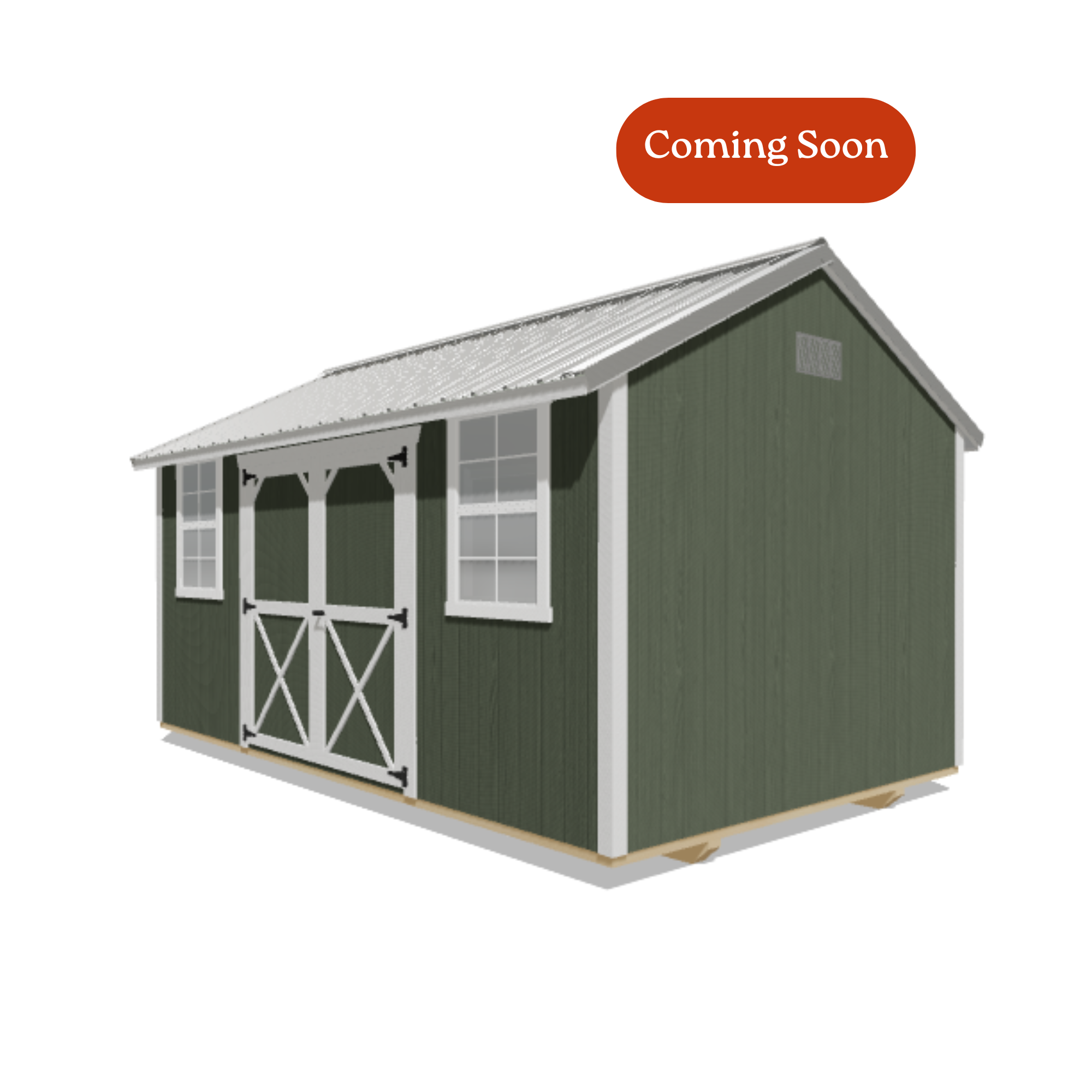 10x16 Garden Shed #8273