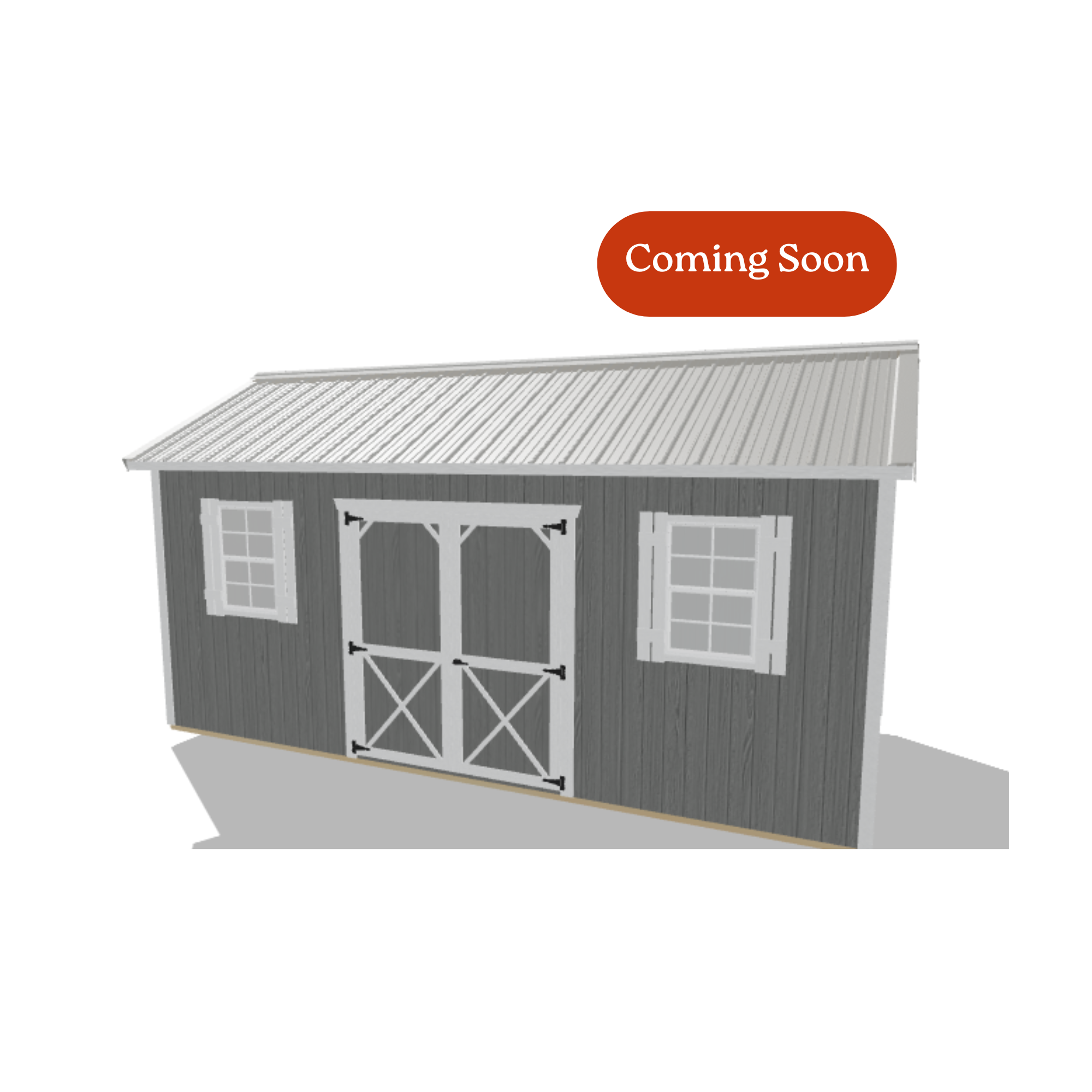 10x20 Elite Garden Shed #8280