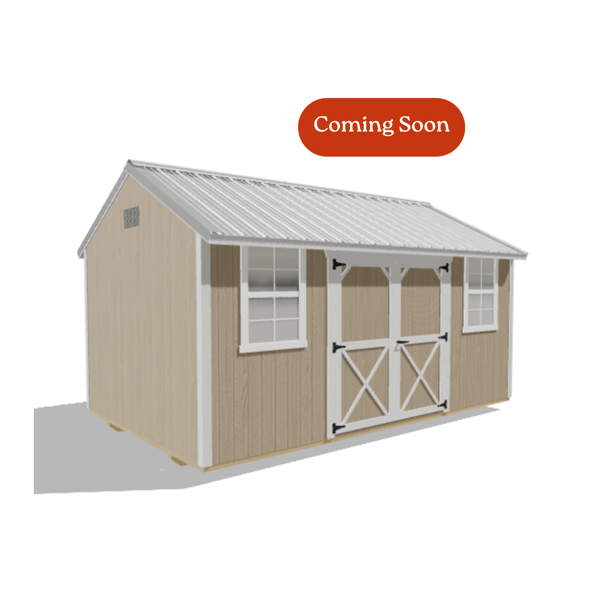 10x16 Garden Shed #8634
