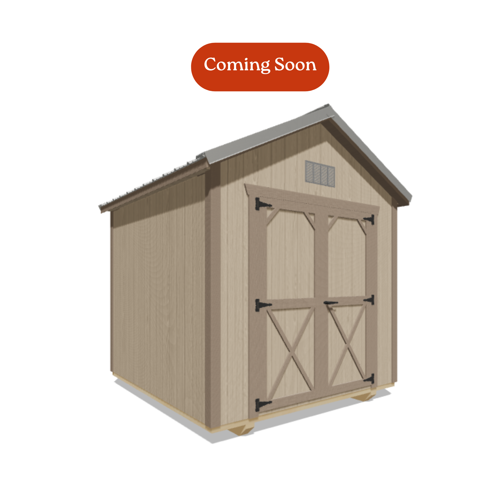 8x8 Utility Shed #8729