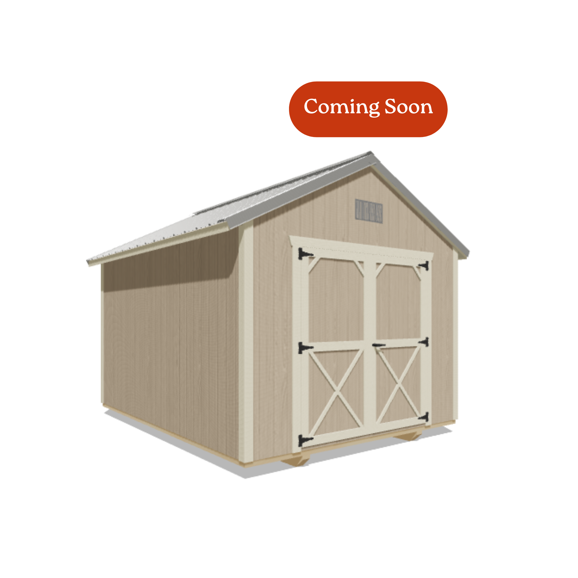 10x12 Utility Shed #8579