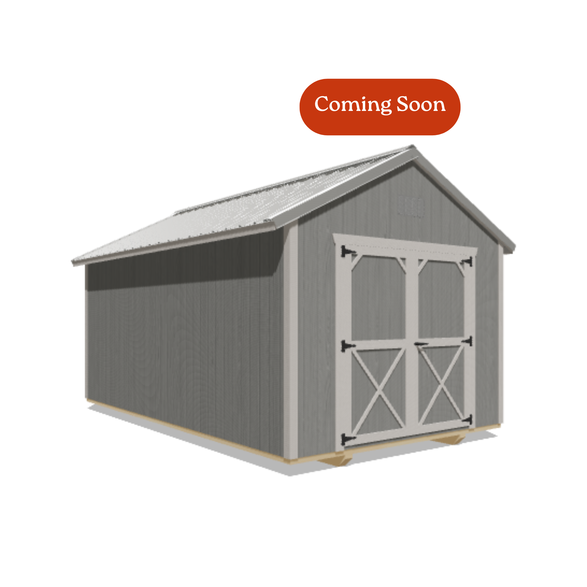 10x16 Utility Shed #8580
