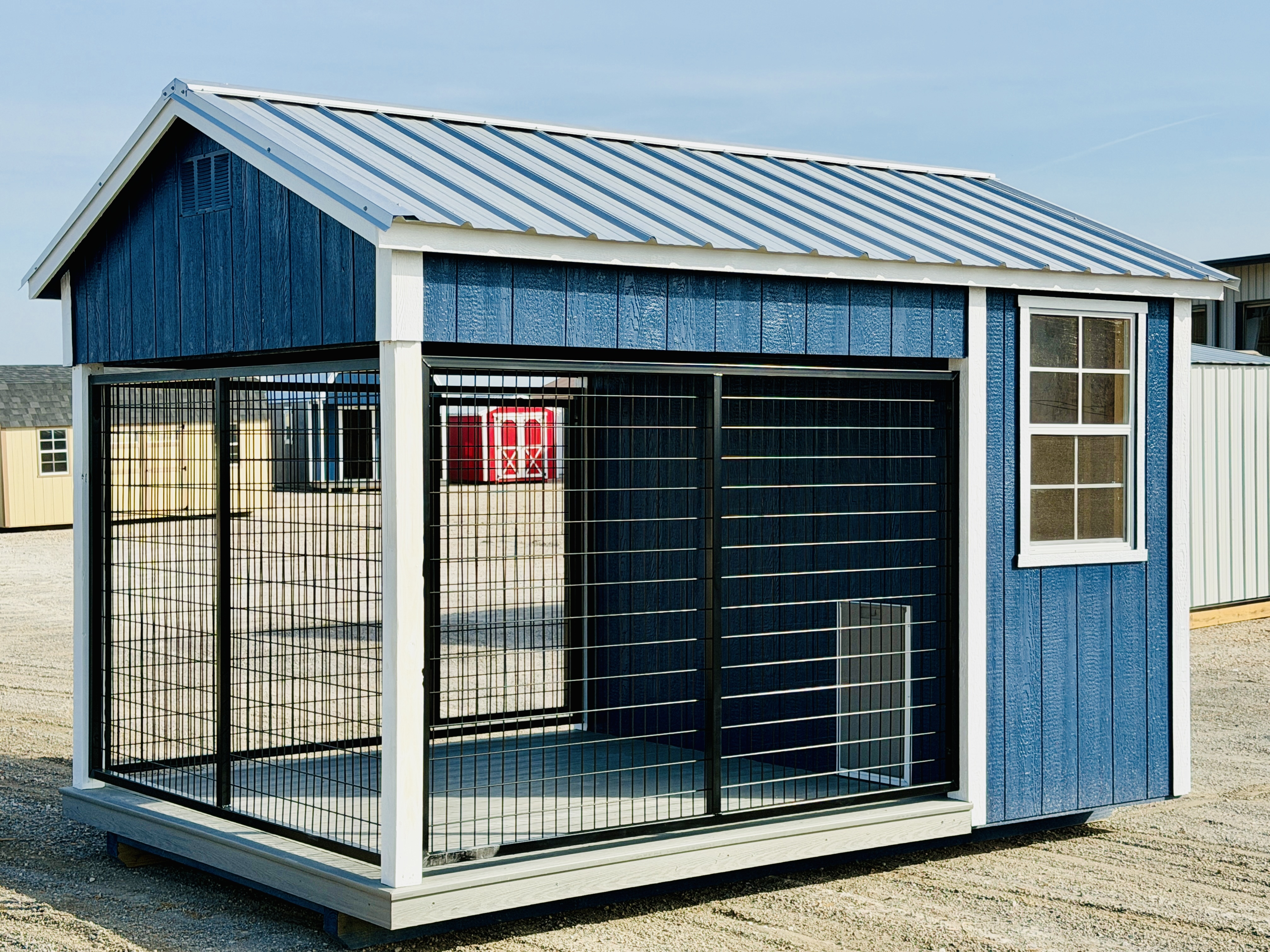 8x12 Dog Kennel #8334