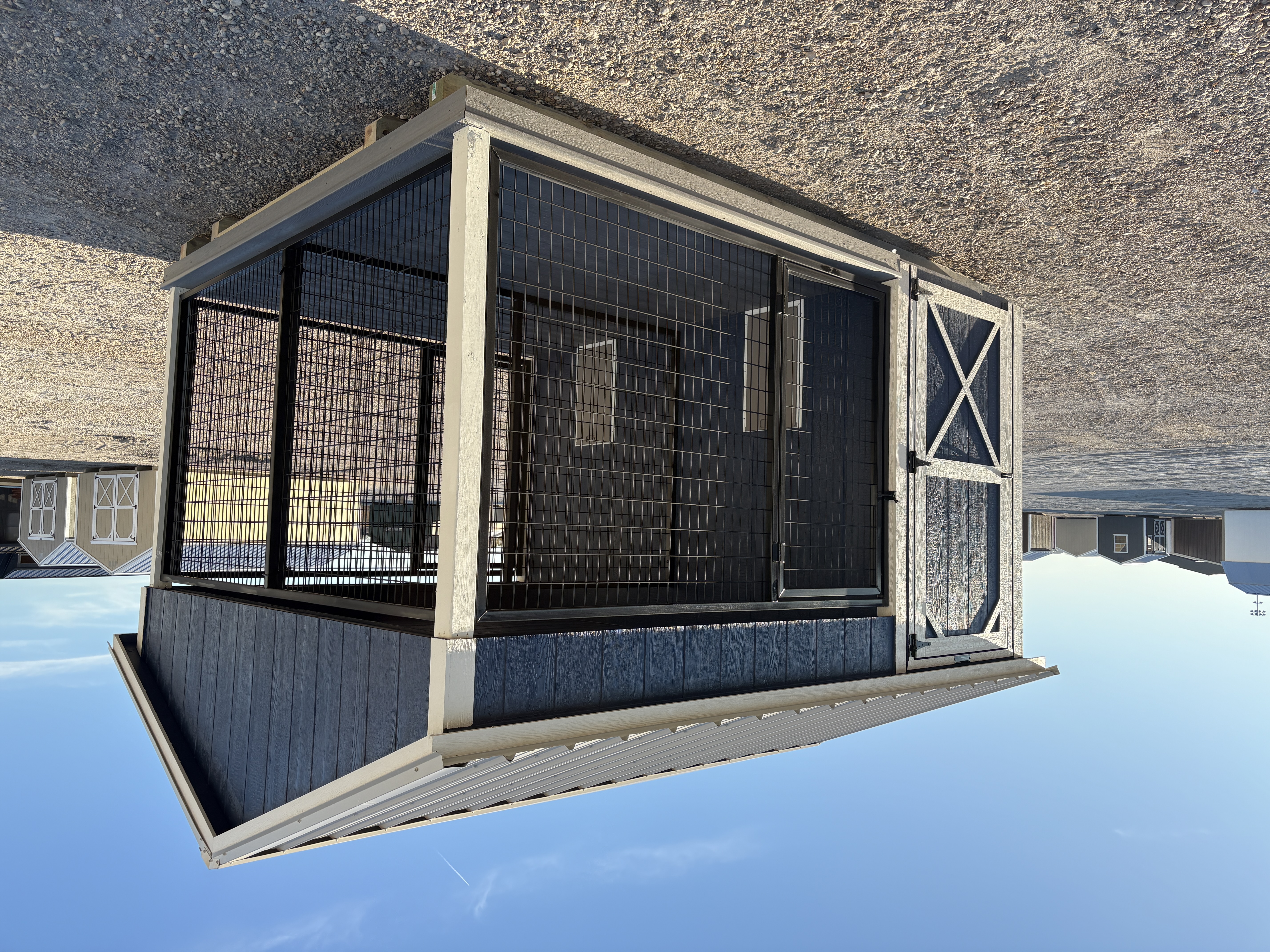 10x12 Double Dog Kennel #7391