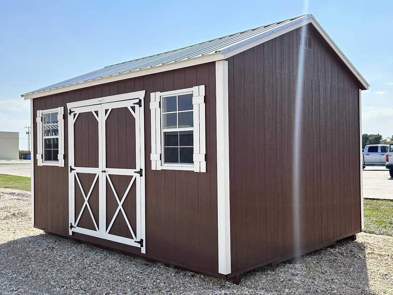 12x16 Elite Garden Shed #4512