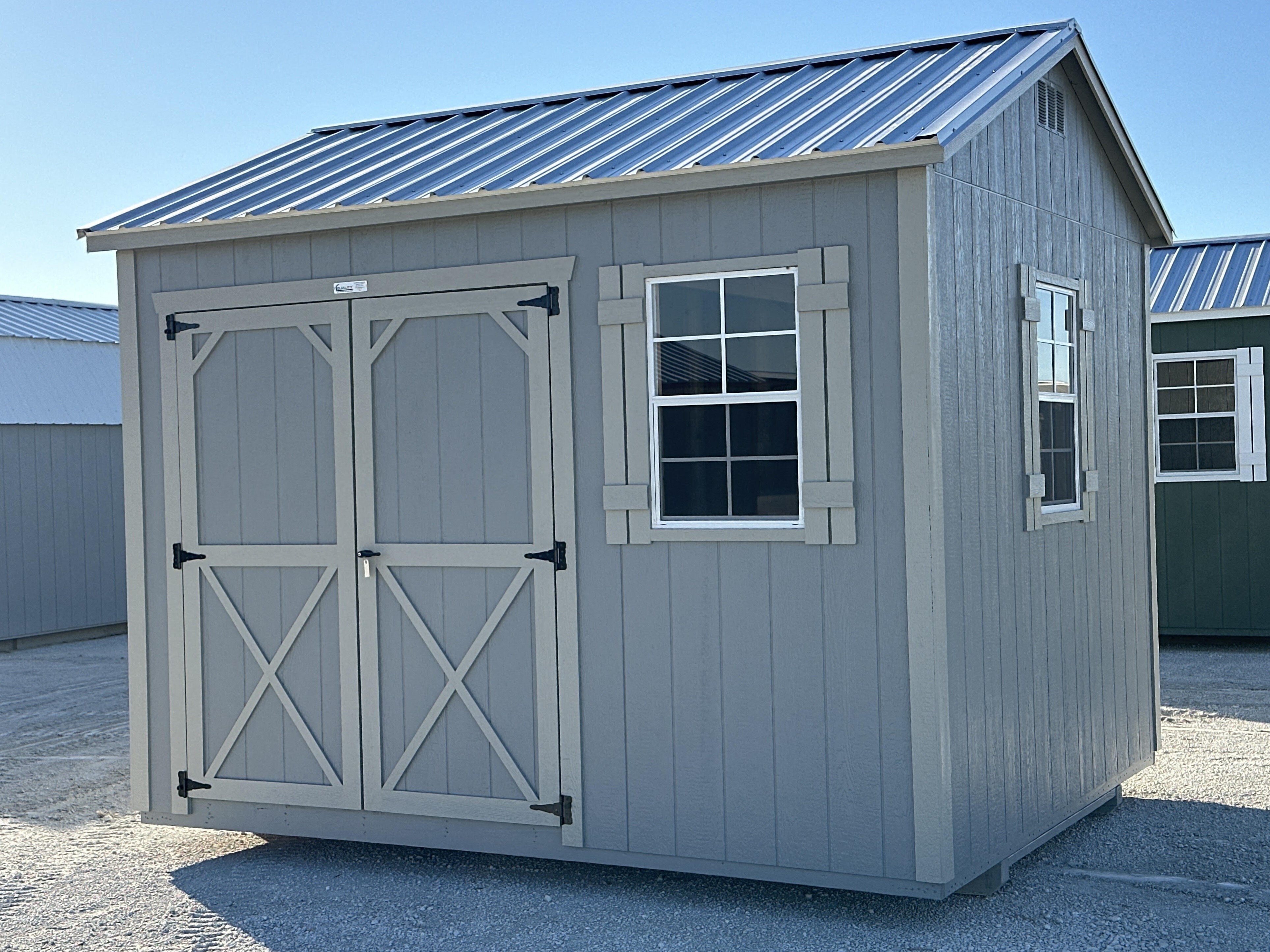 10x12 Elite Garden Shed #5533