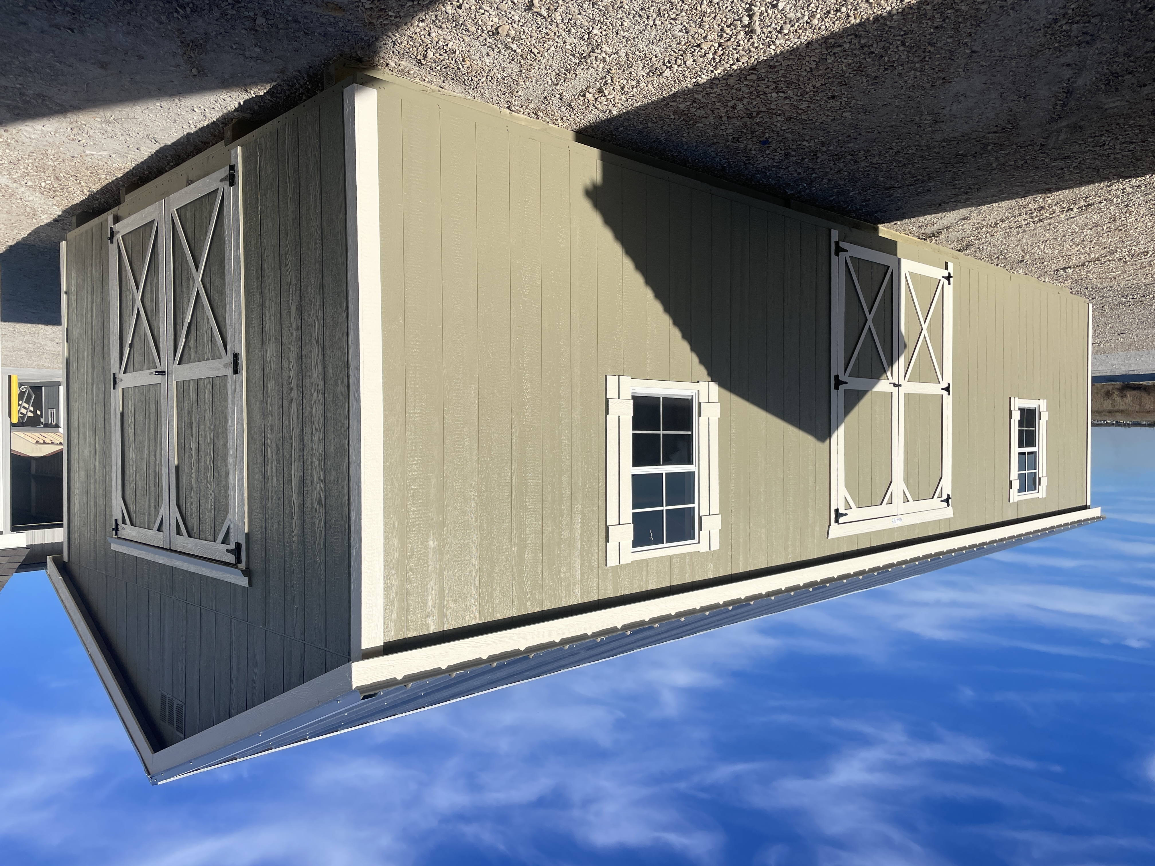14x32 Elite Garden Shed #5816