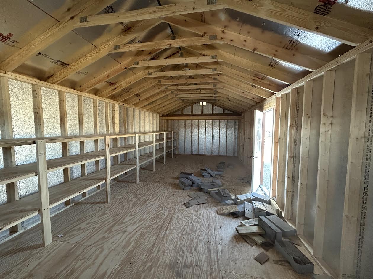 14x32 Elite Garden Shed #5839