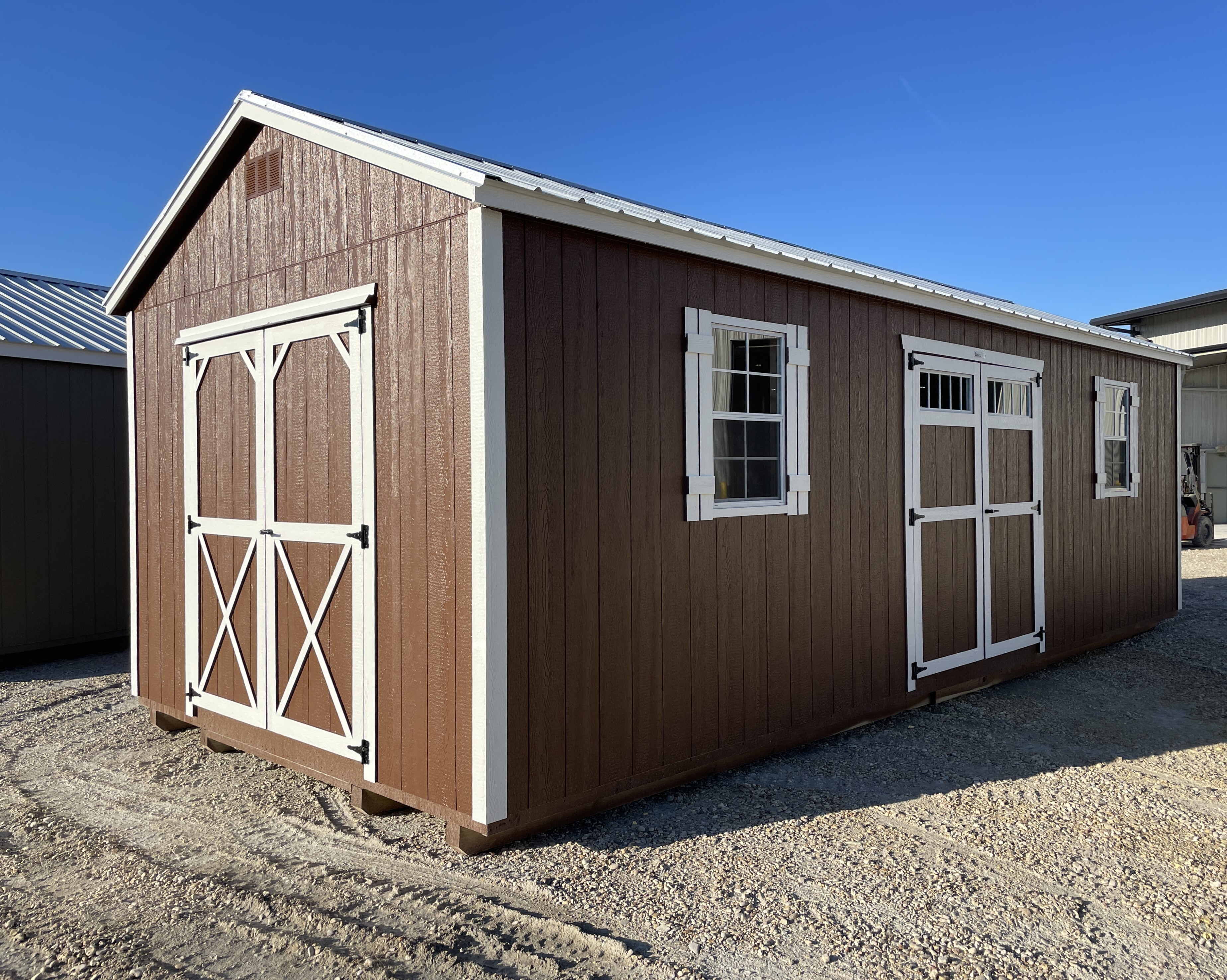 12x28 Elite Garden Shed #5896