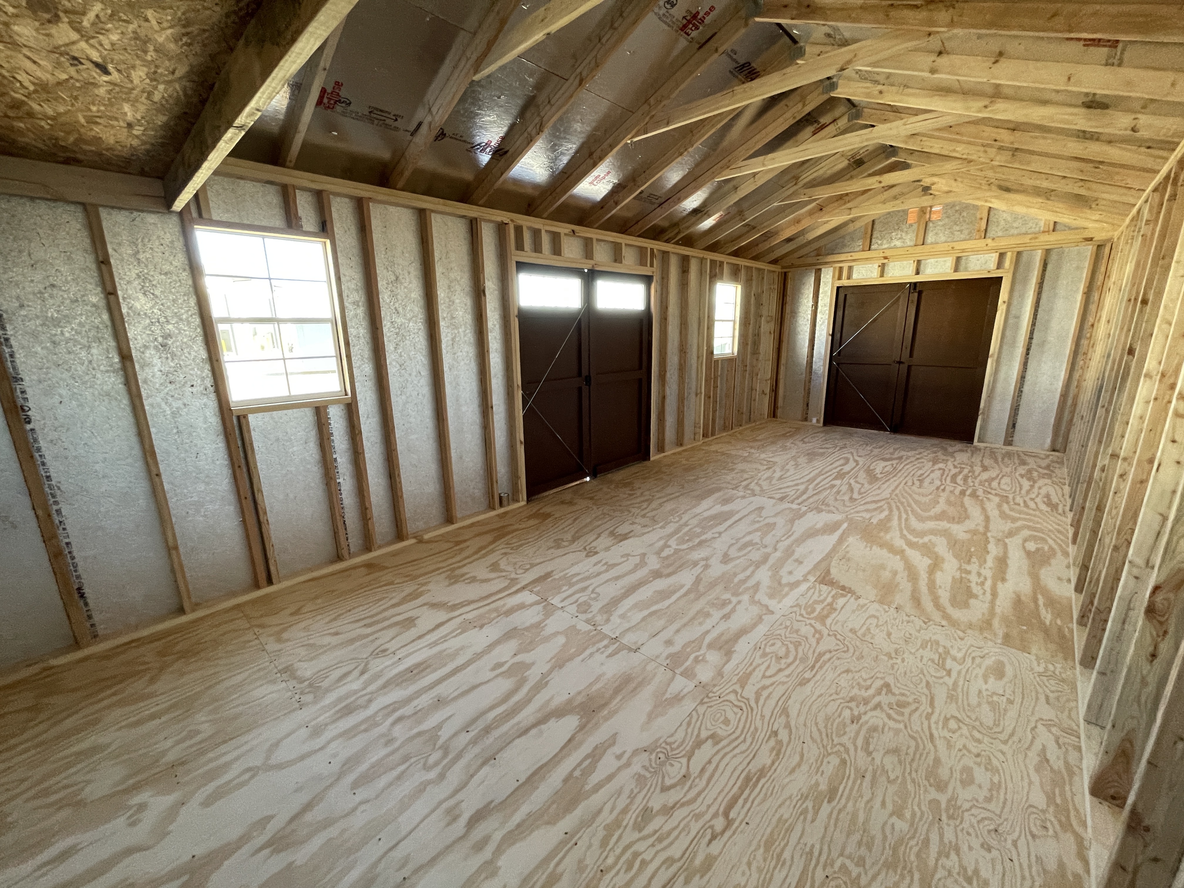 12x28 Elite Garden Shed #5896