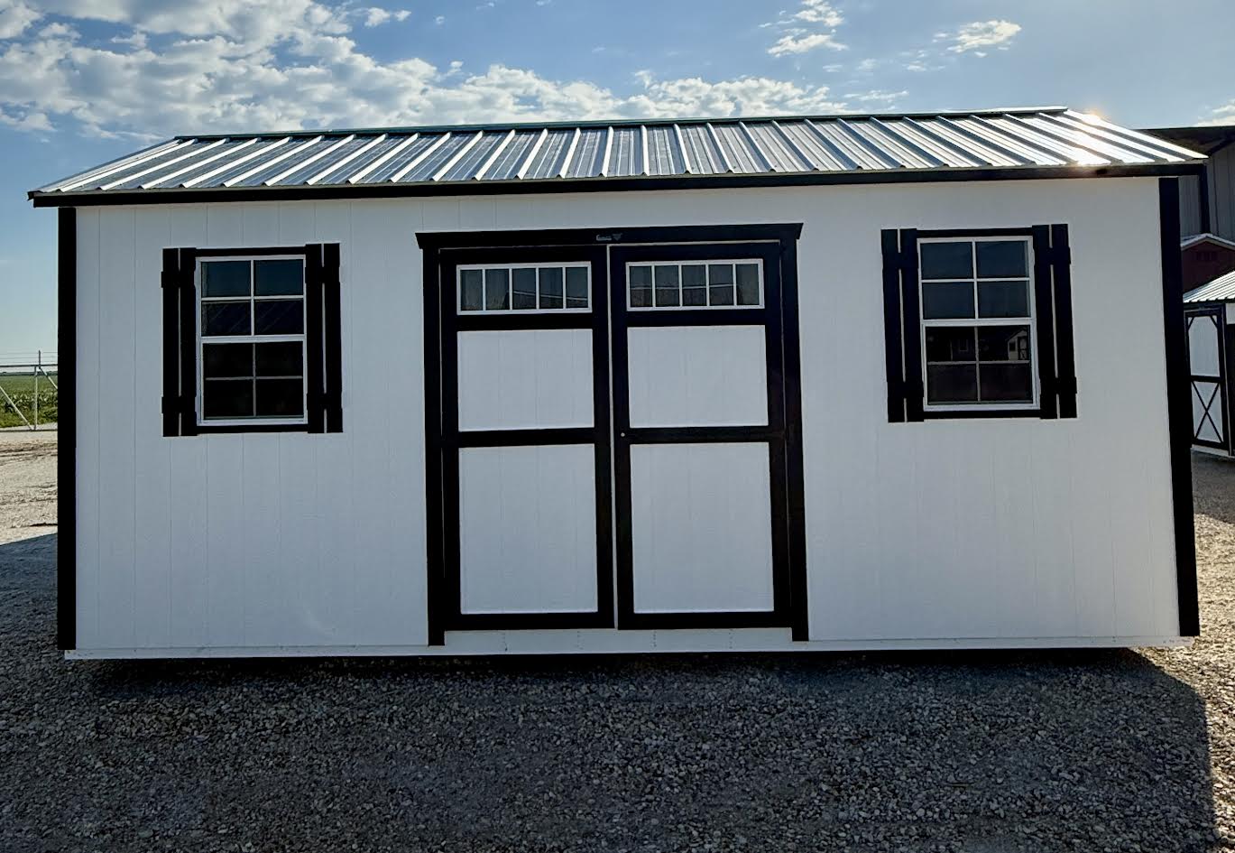 10x20 Elite Garden Shed #6494