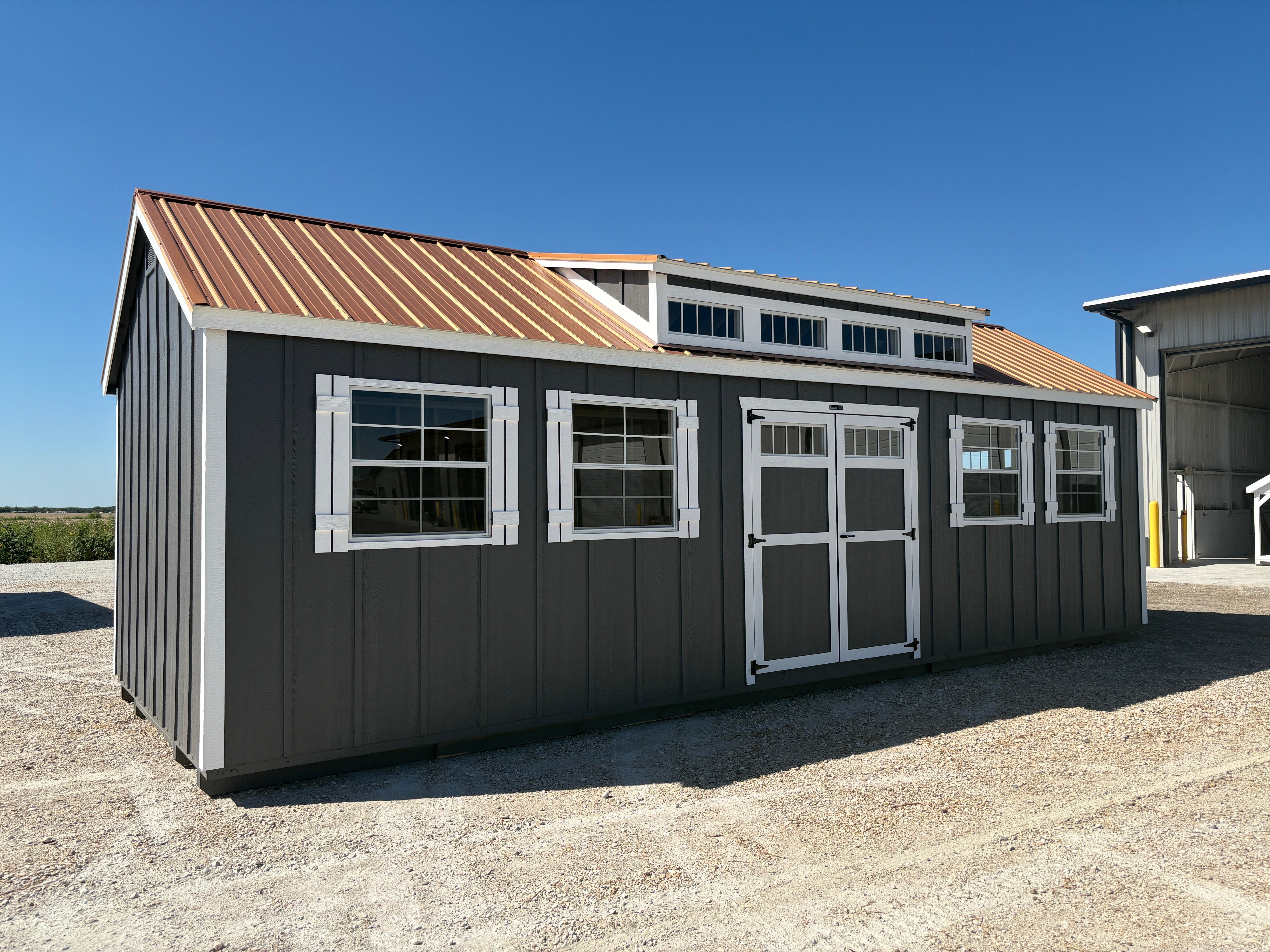 12x32 Elite Garden Shed #6841