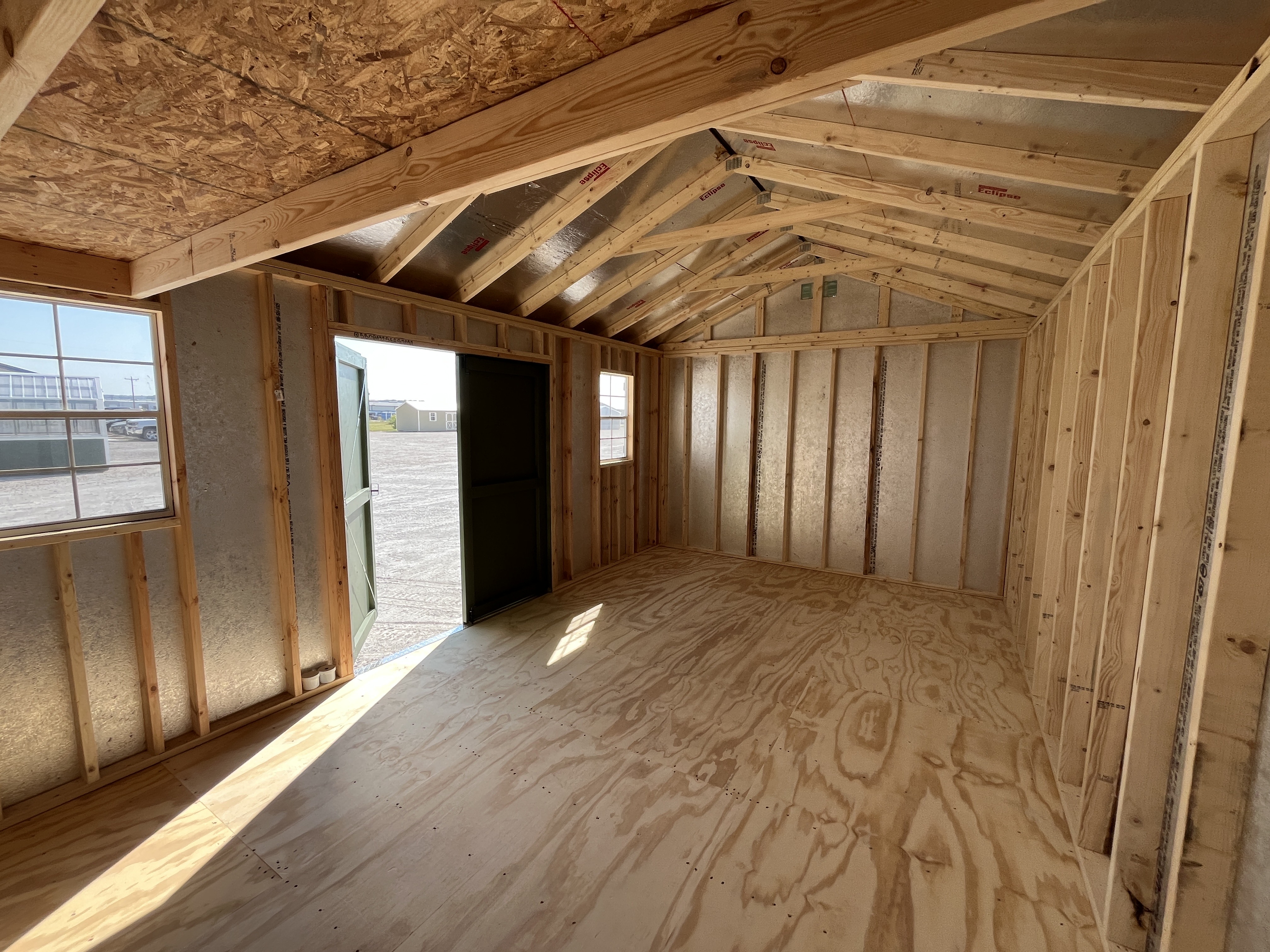 12x20 Elite Garden Shed #7032