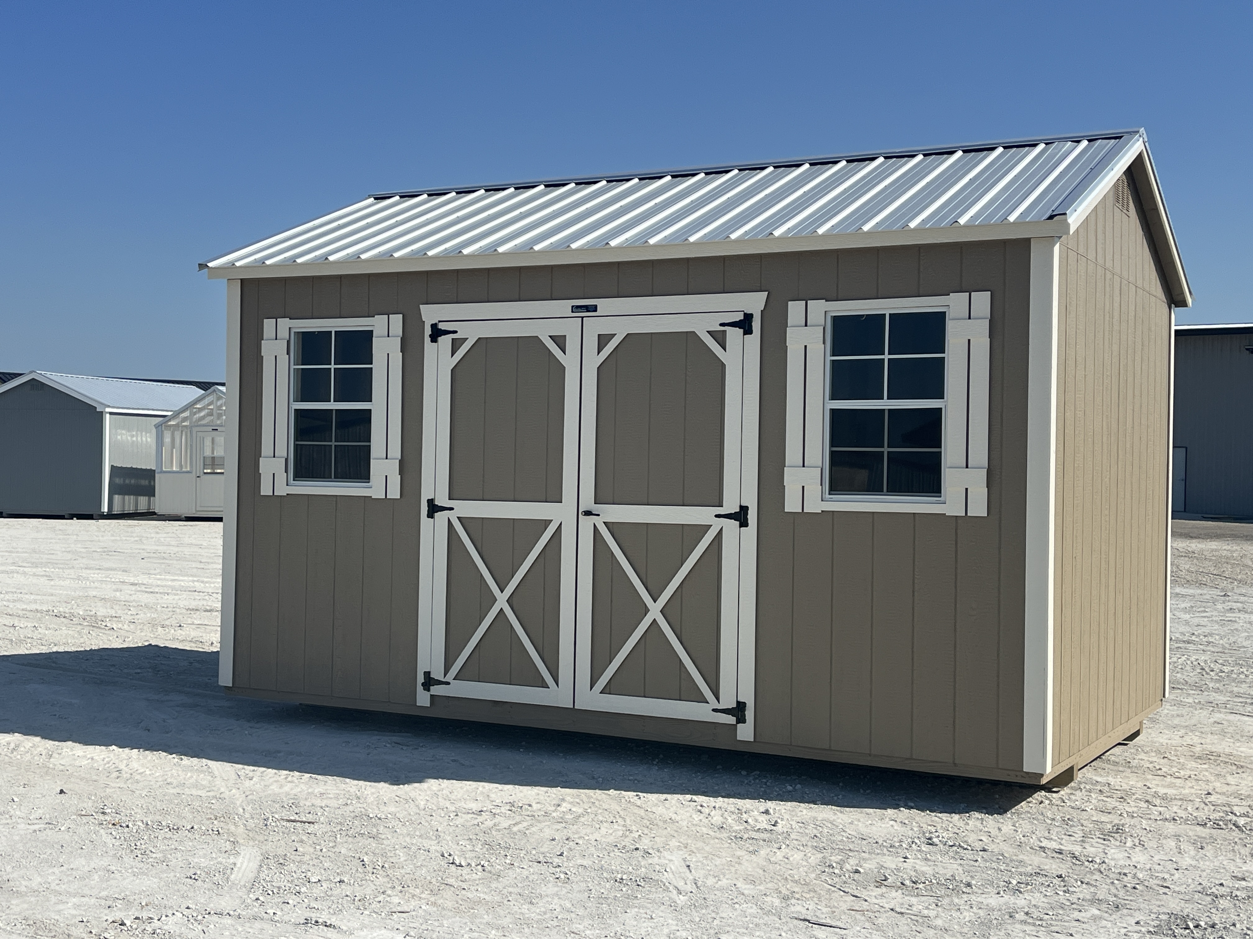 10x16 Elite Garden Shed #7033