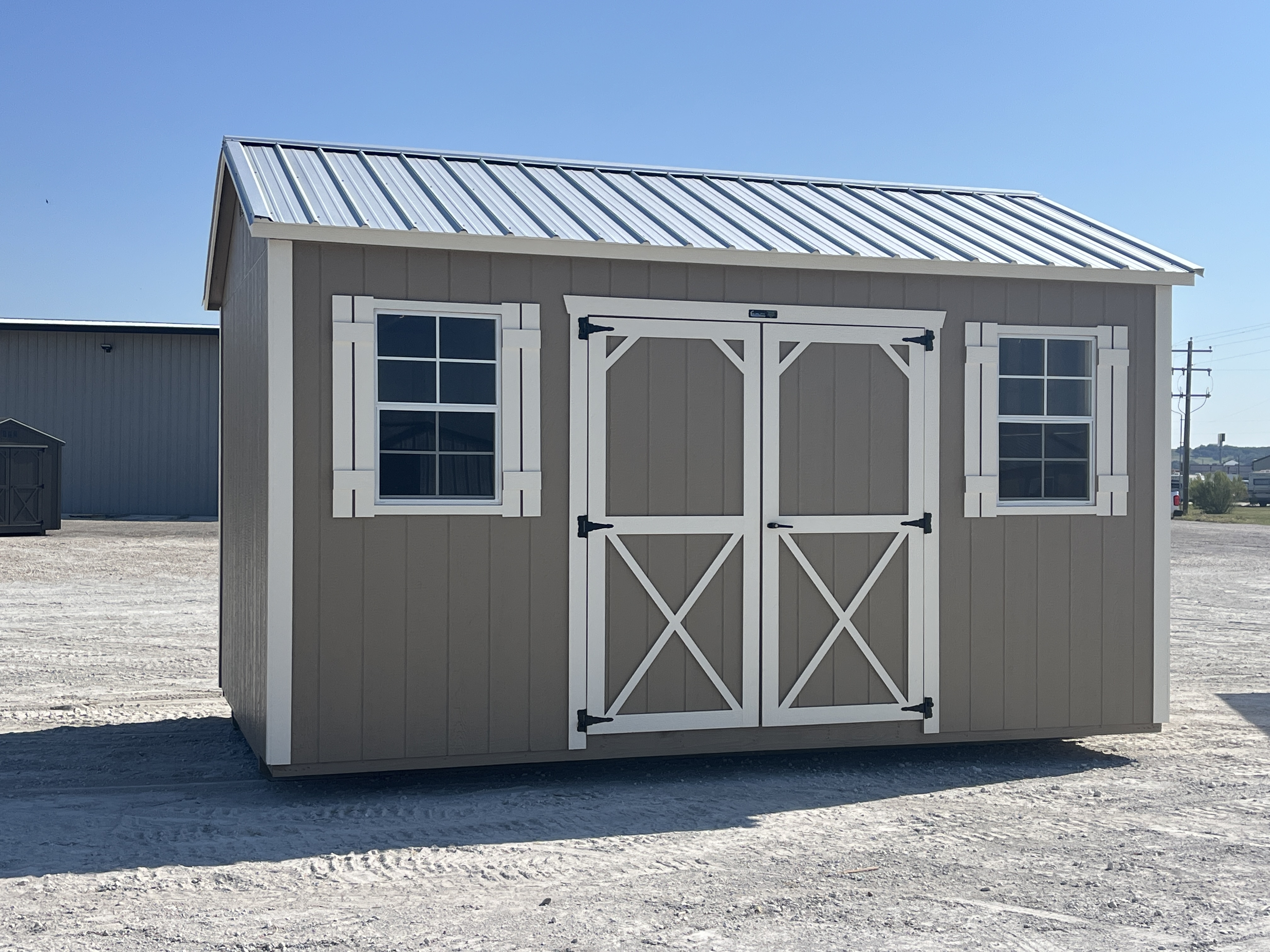 10x16 Elite Garden Shed #7033