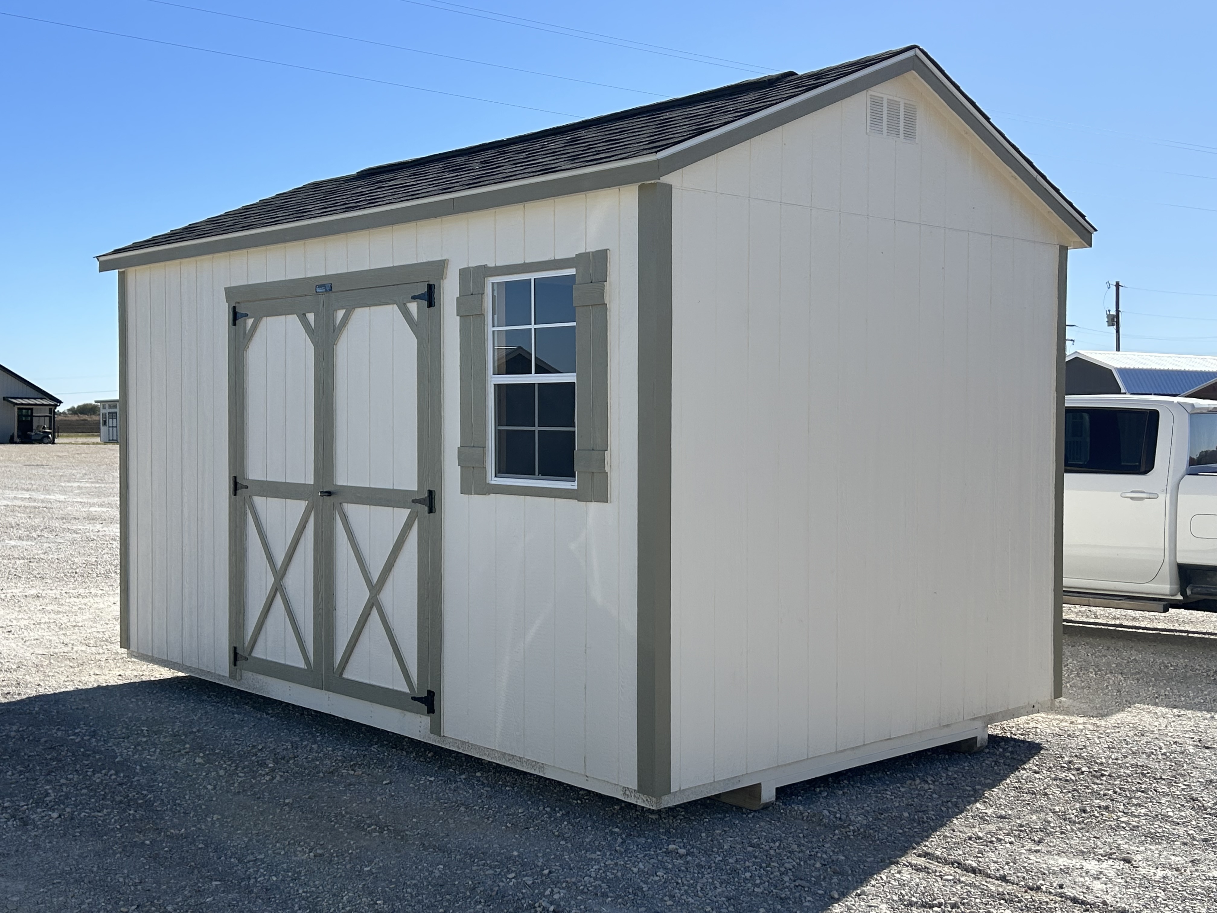 10x16 Elite Garden Shed #7244