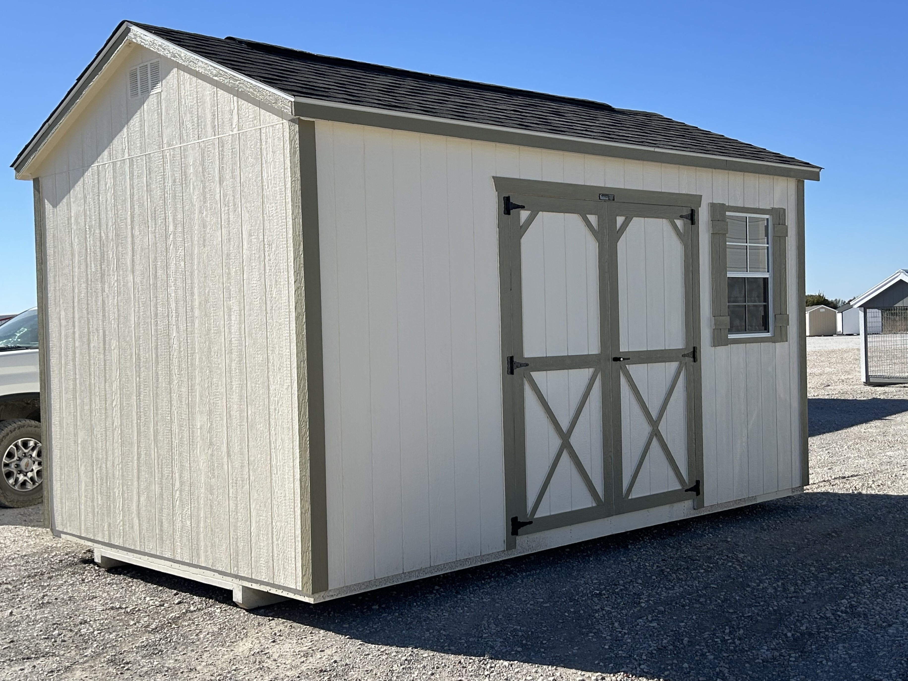 10x16 Elite Garden Shed #7244