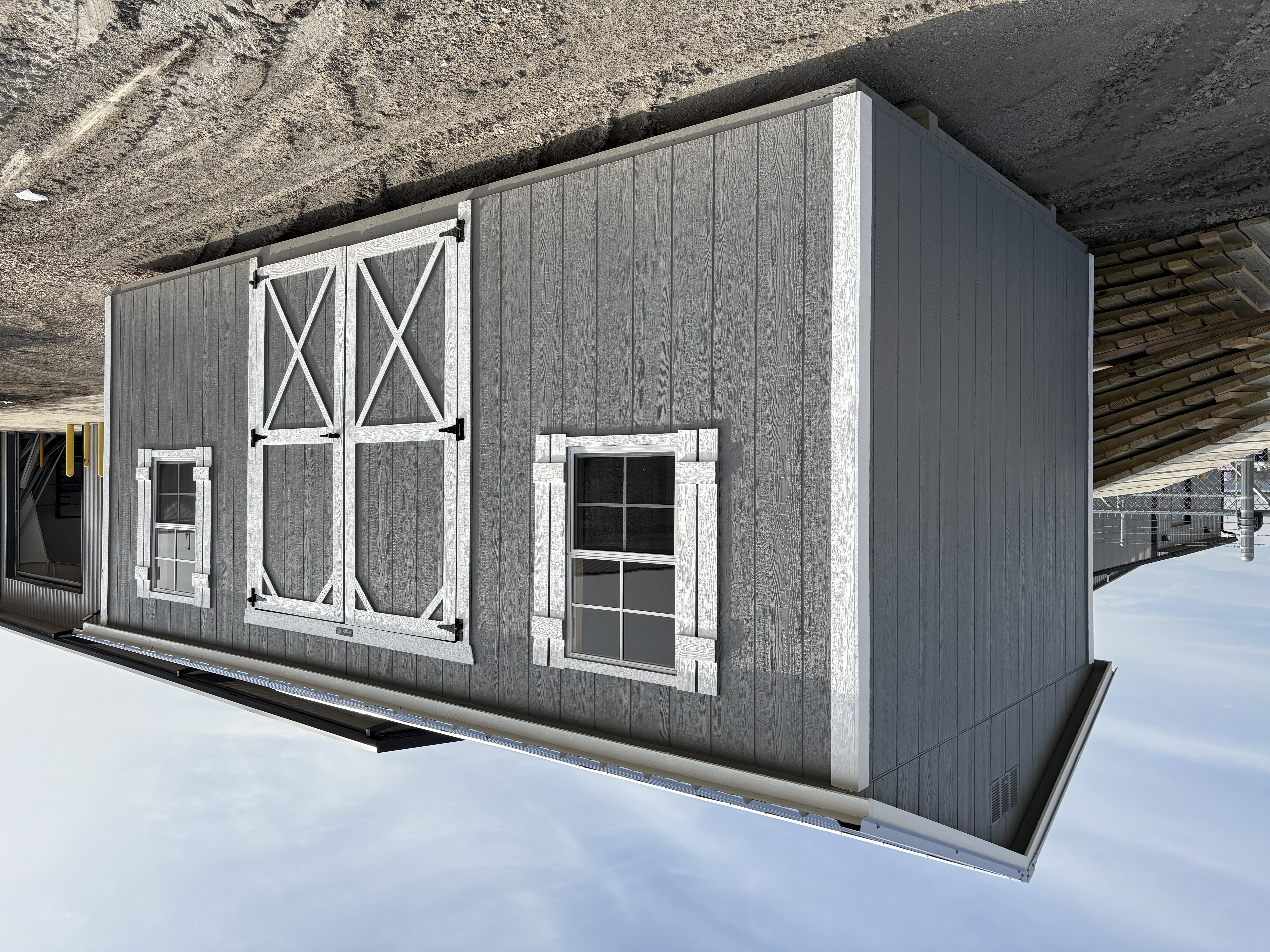 10x20 Elite Garden Shed #7416