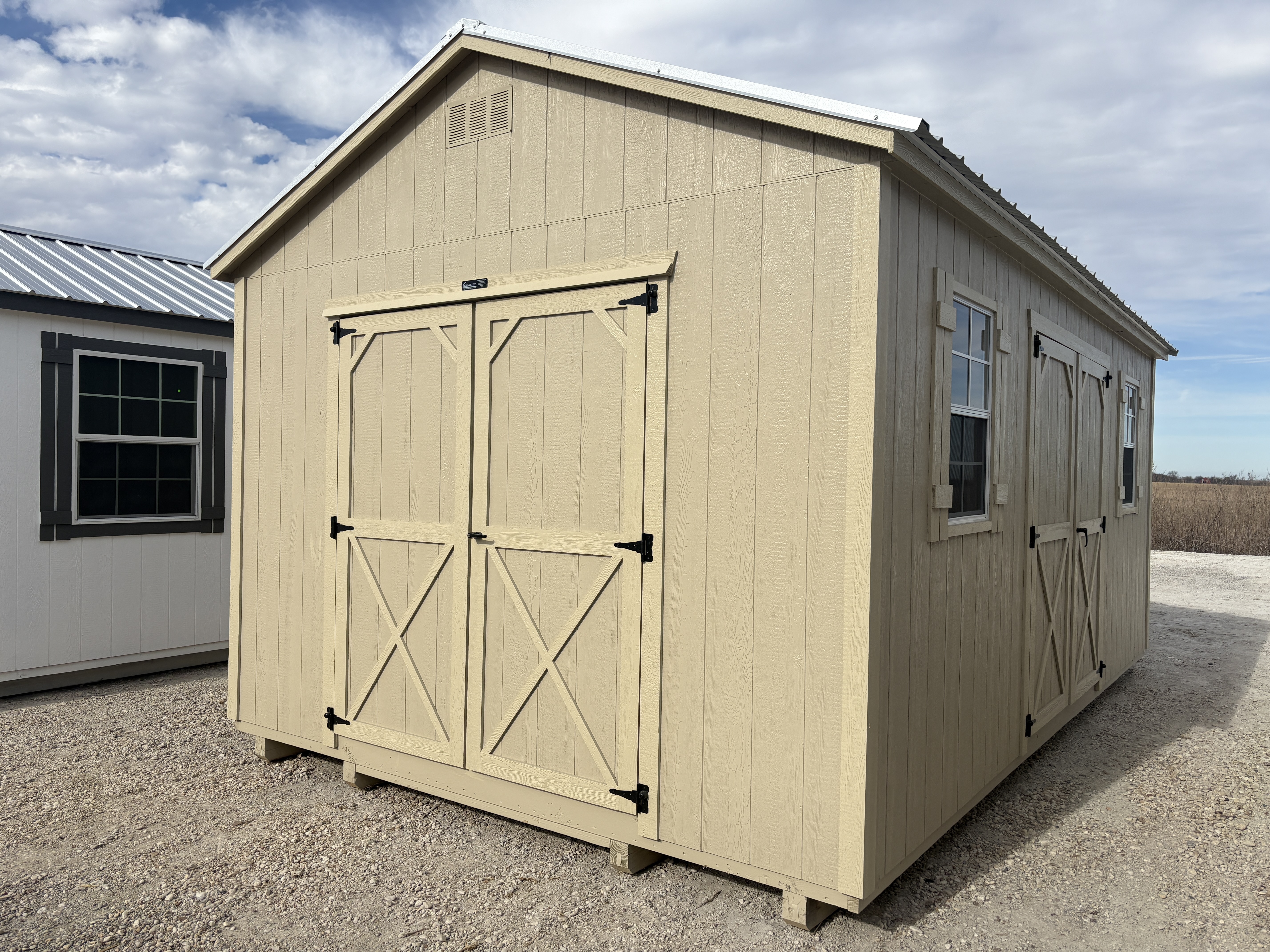 12x20 Elite Garden Shed #7488