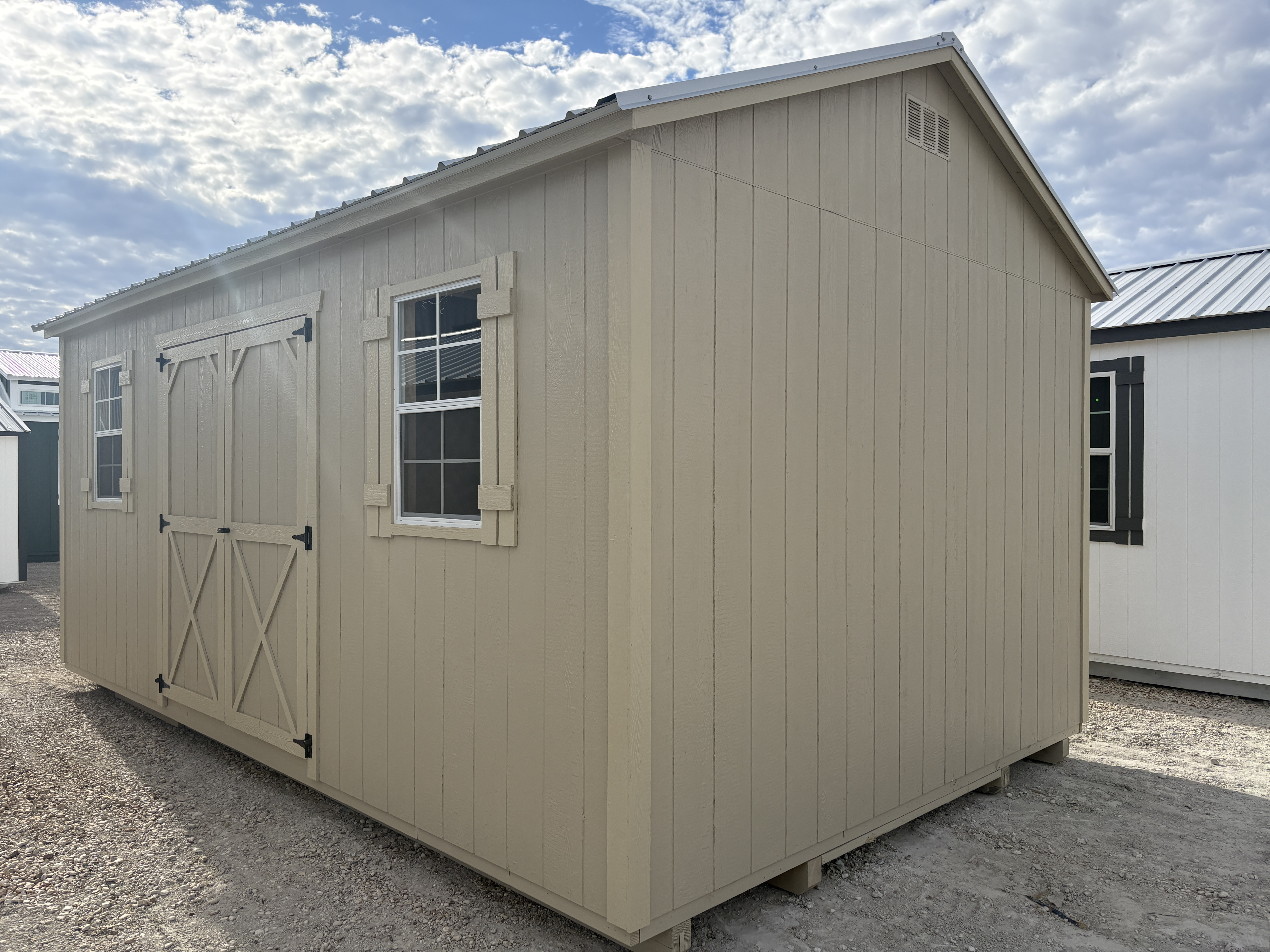 12x20 Elite Garden Shed #7488