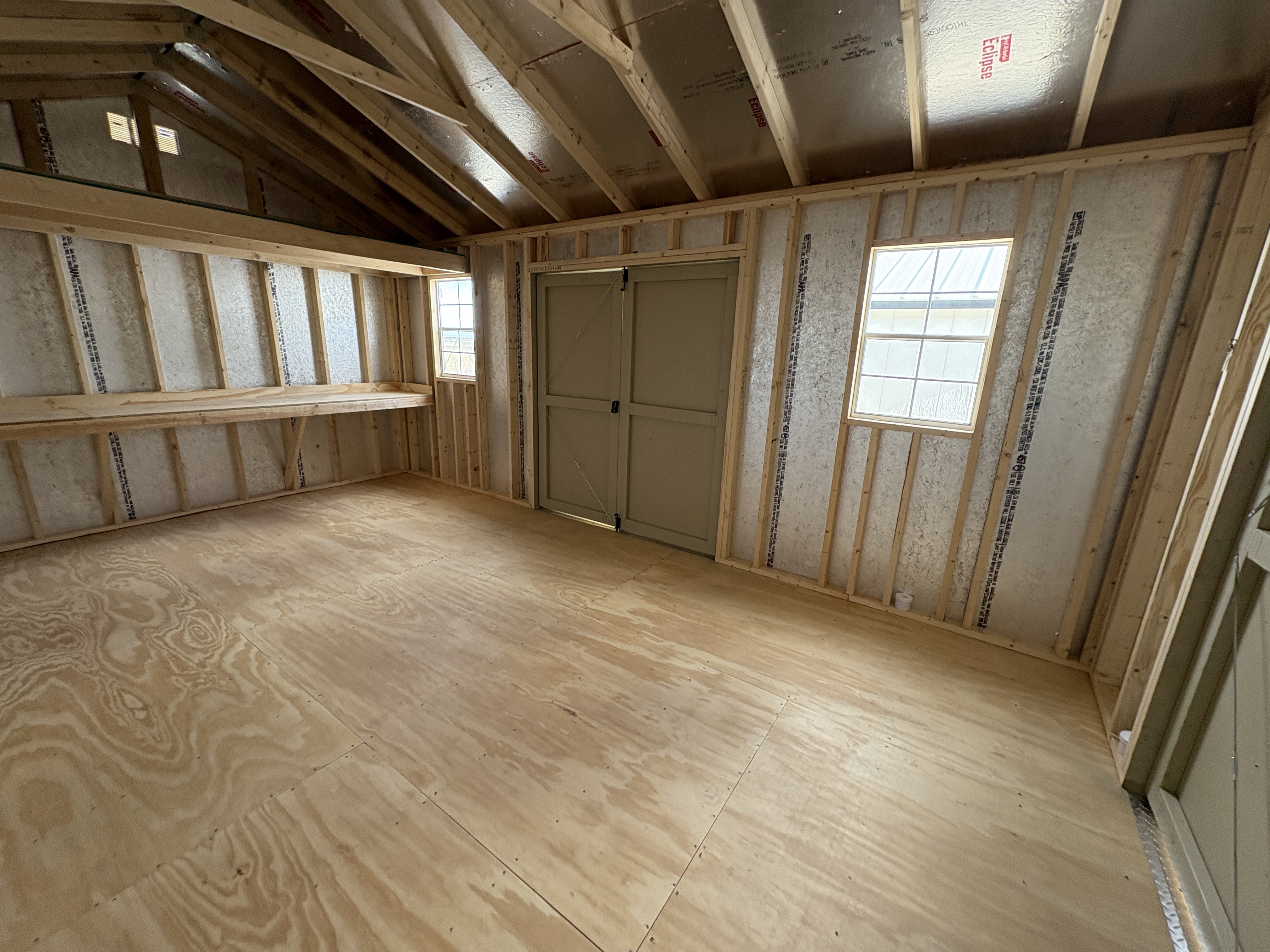 12x20 Elite Garden Shed #7488