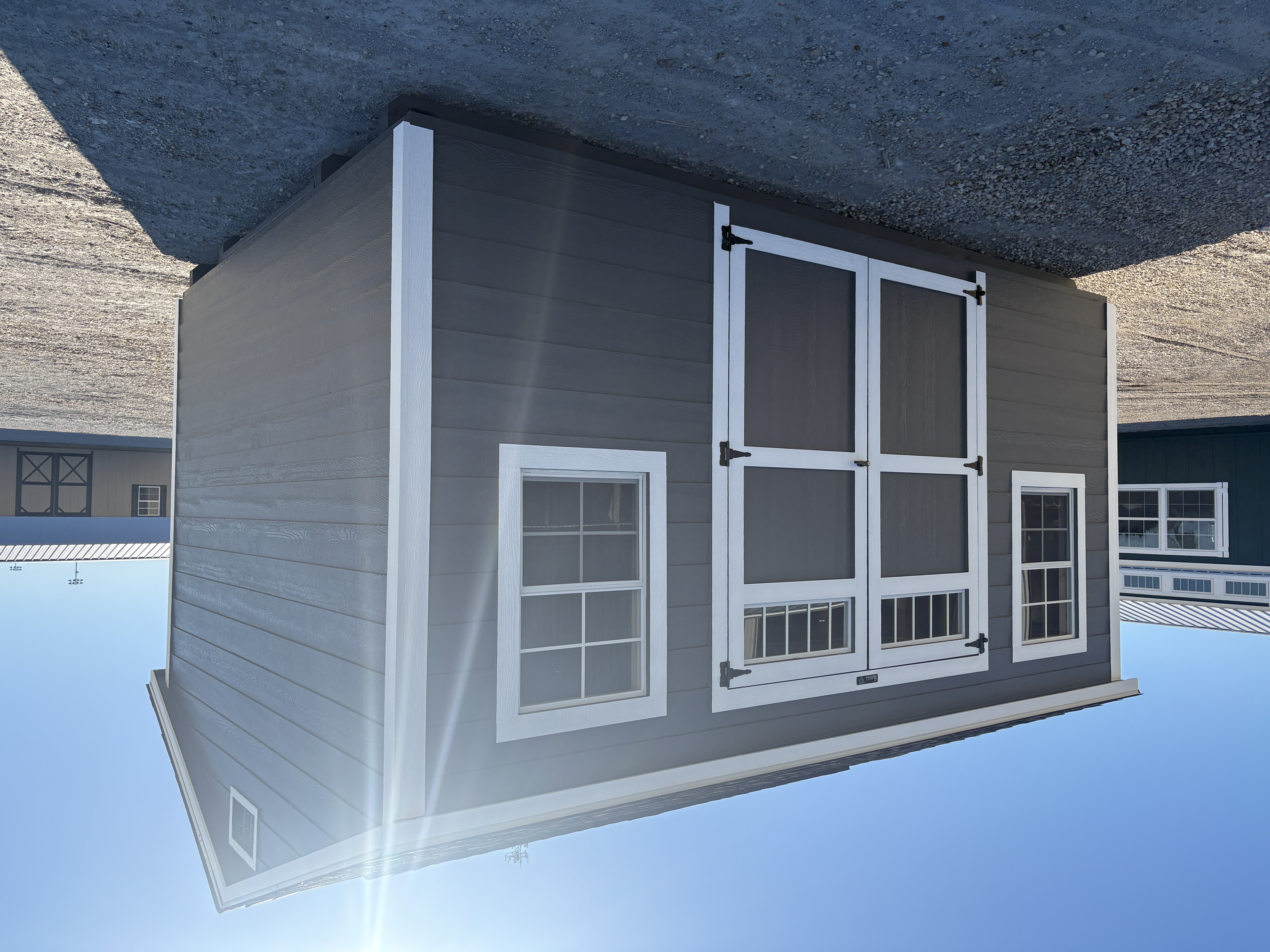 12x16 Elite Garden Shed #7582