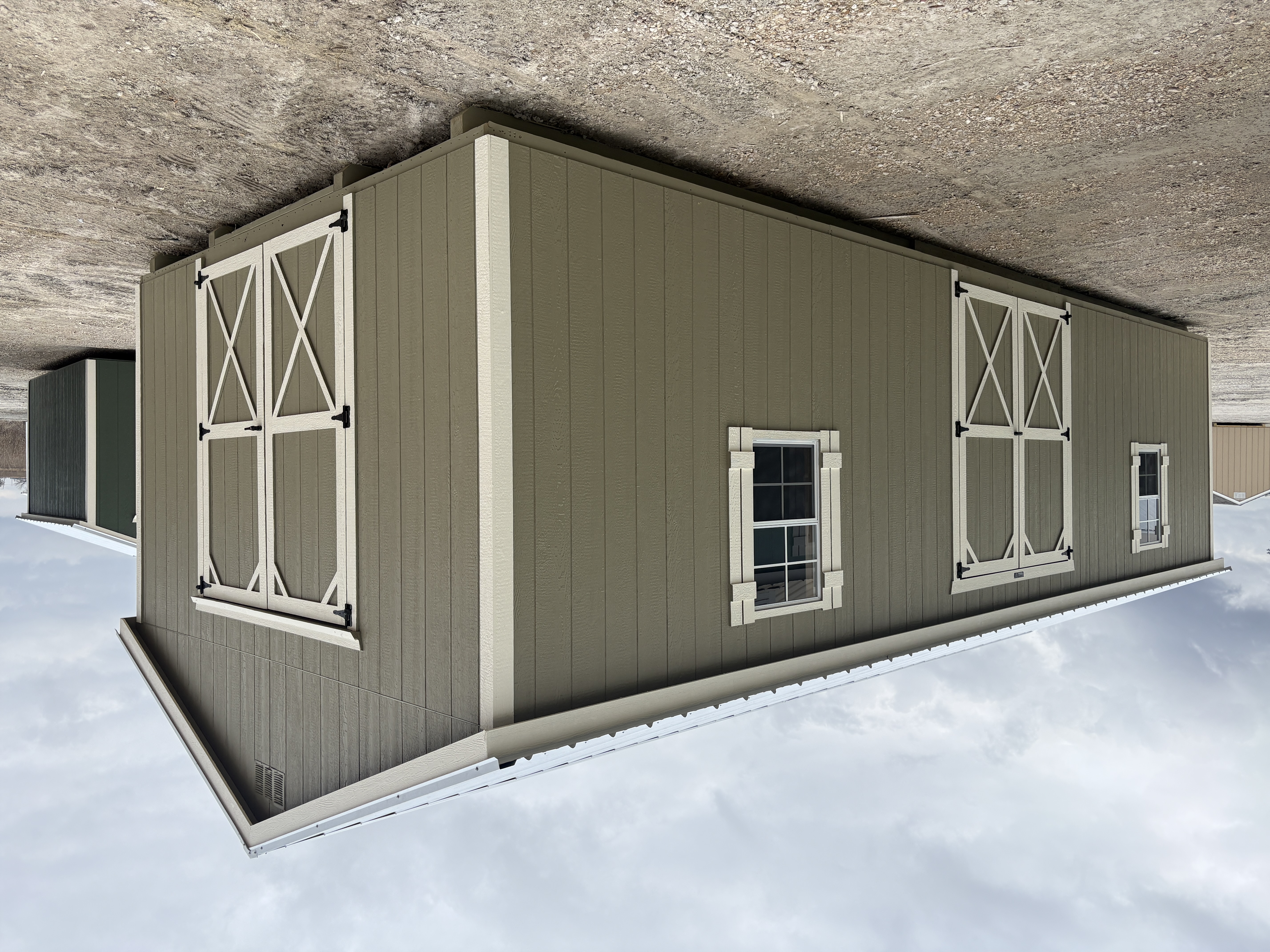 14x32 Elite Garden Shed #7607