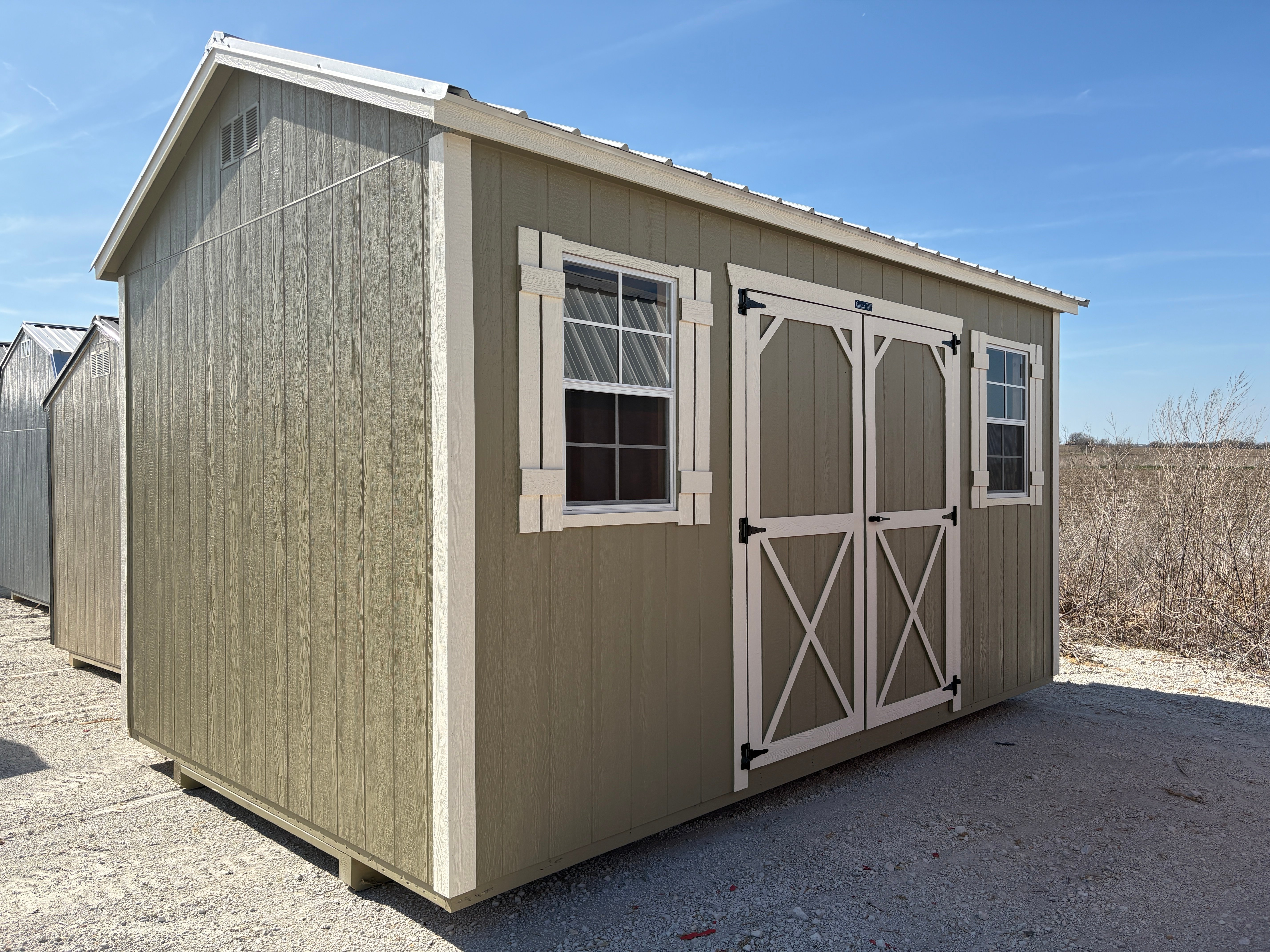 10x16 Elite Garden Shed #7739