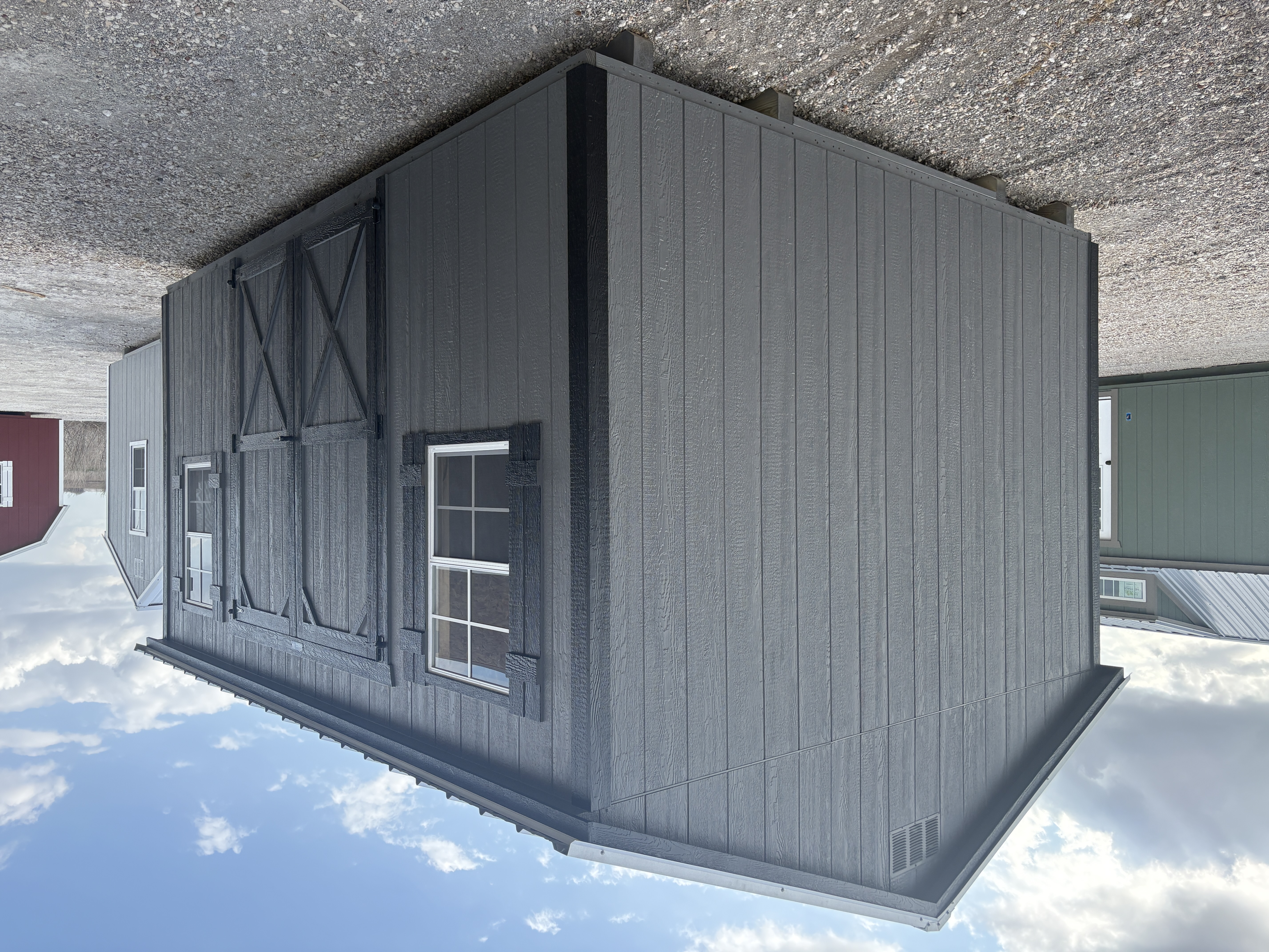 12x16 Elite Garden Shed #7743