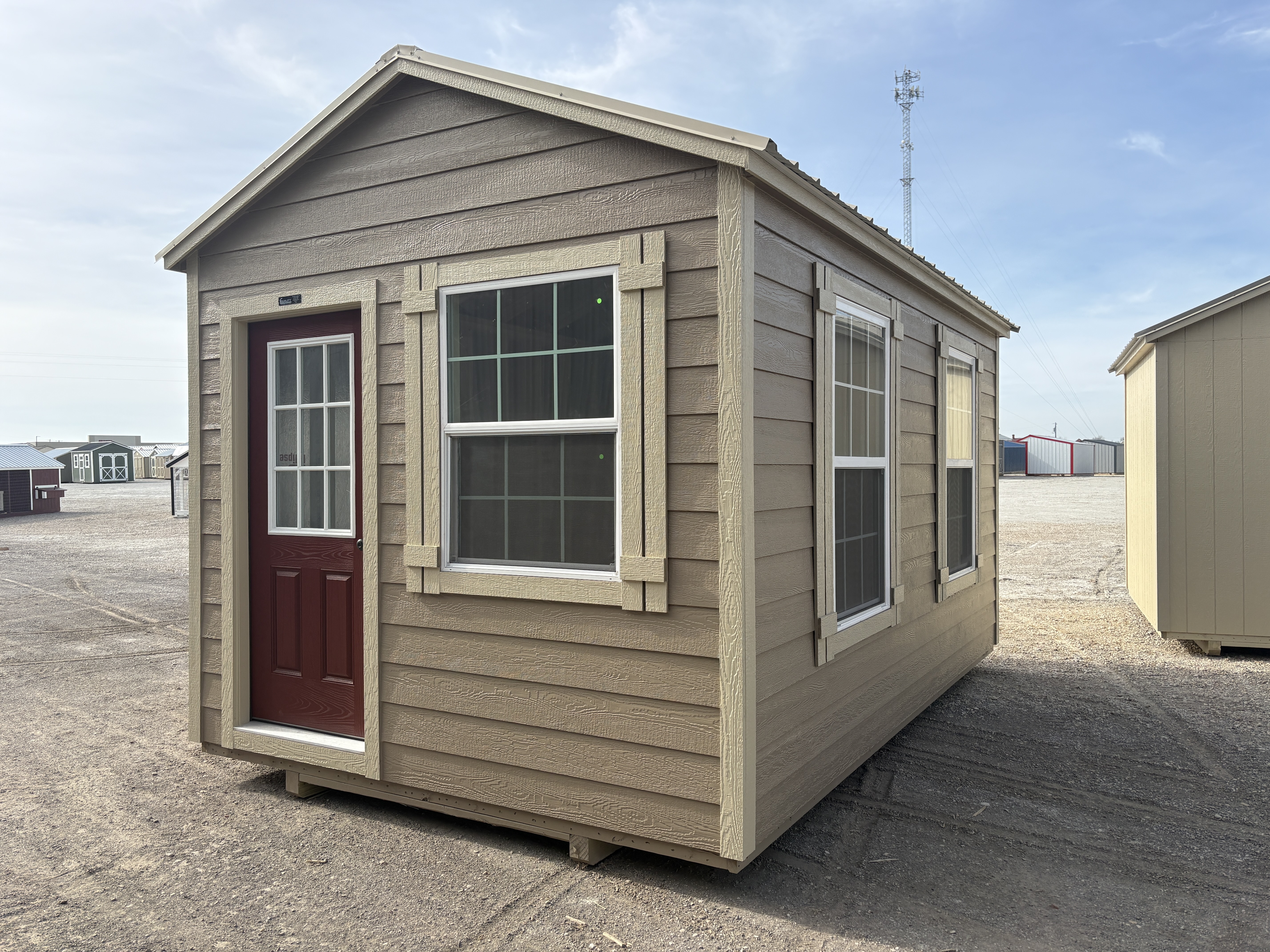 10x16 Elite Garden Shed #7762