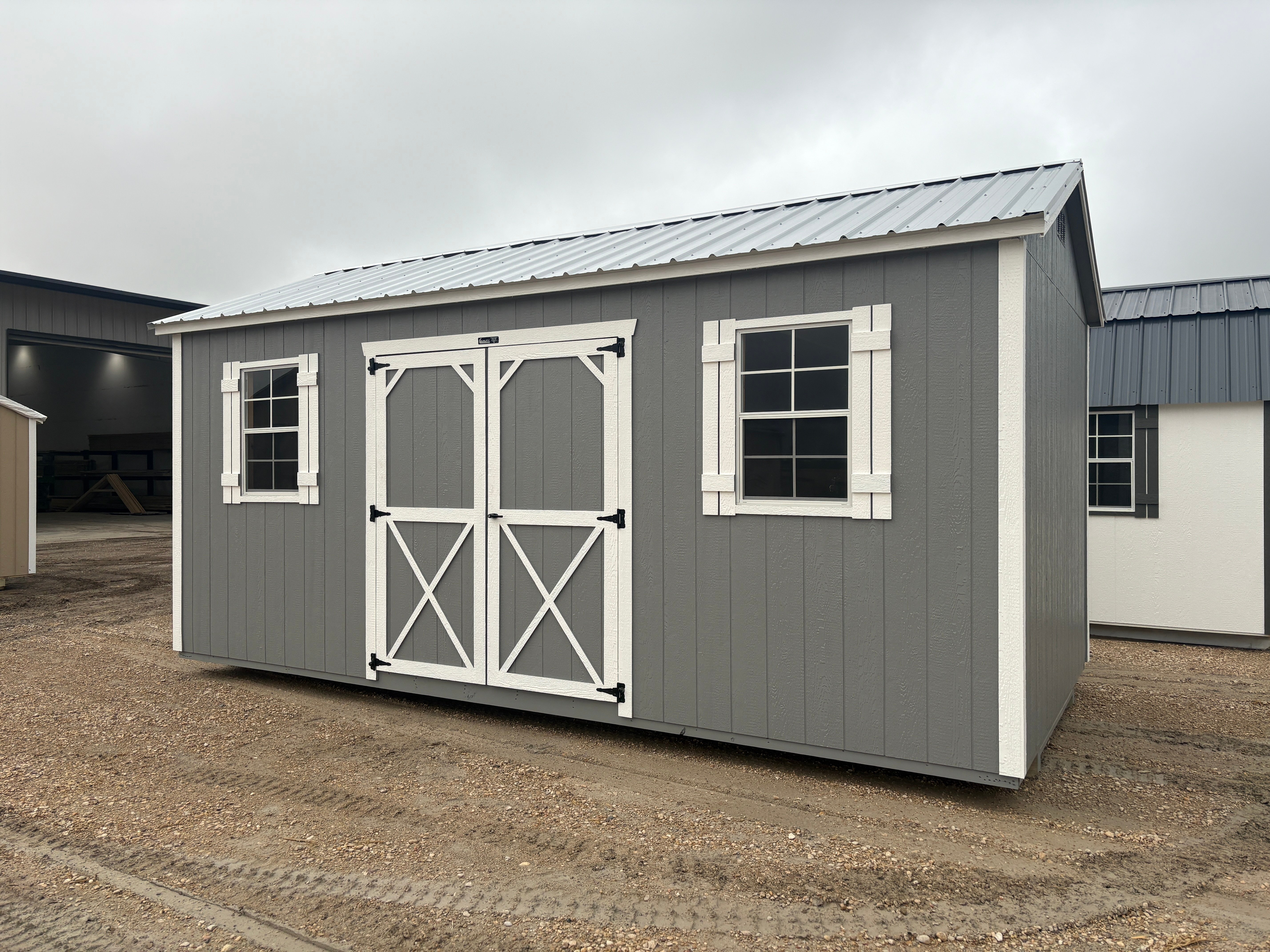 10x20 Elite Garden Shed #8280