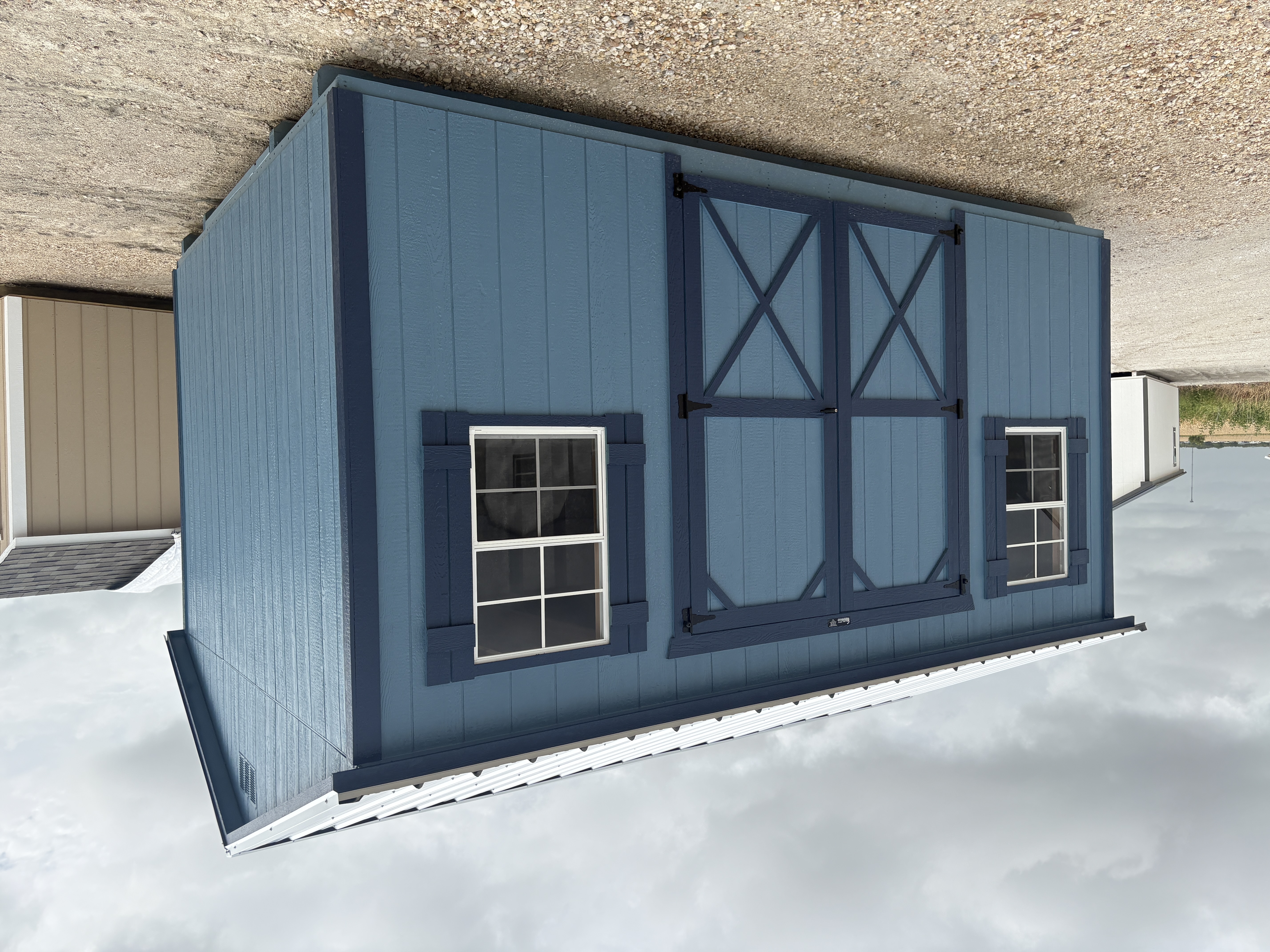 12x16 Elite Garden Shed #8379