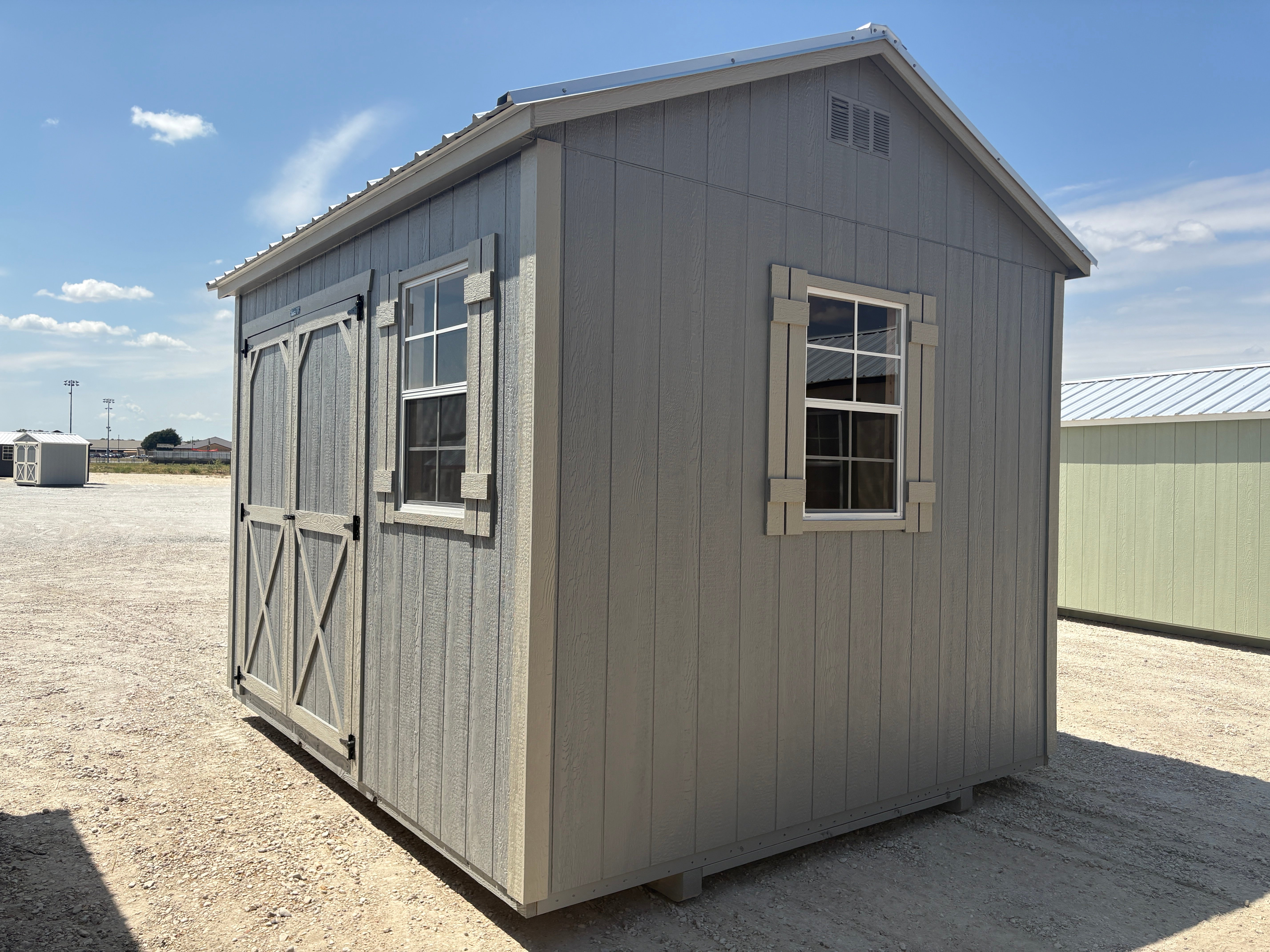 10x12 Elite Garden Shed #8598