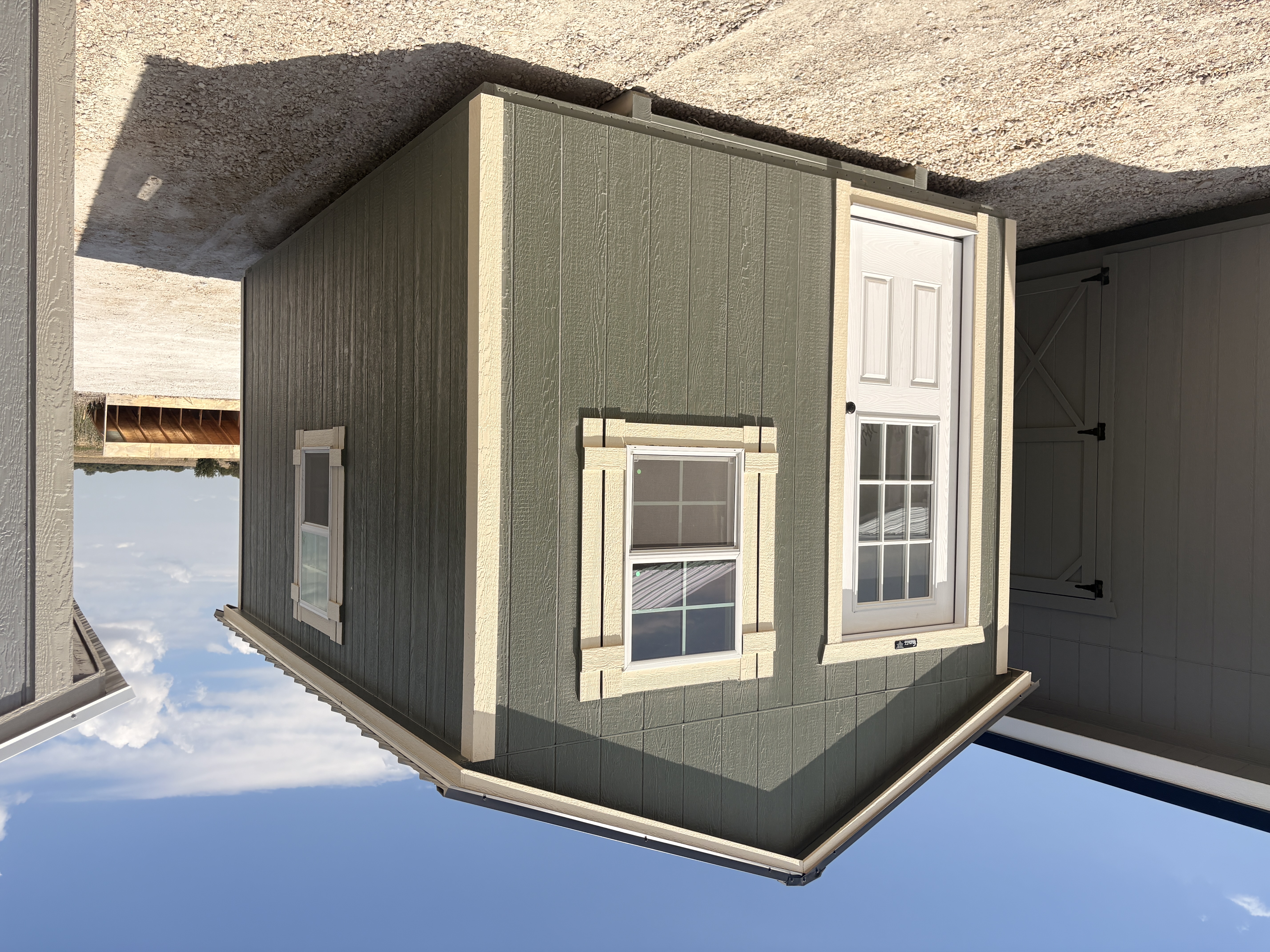 10x14 Elite Garden Shed #8601