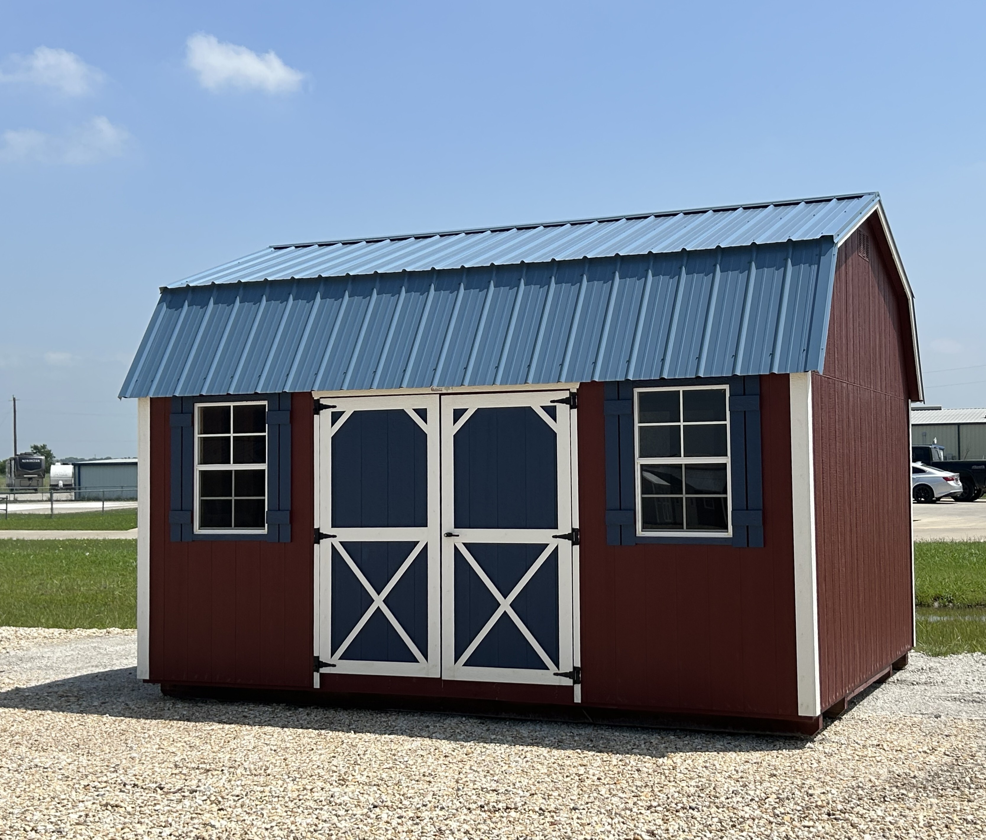 12x16 Elite Lofted Barn #4601