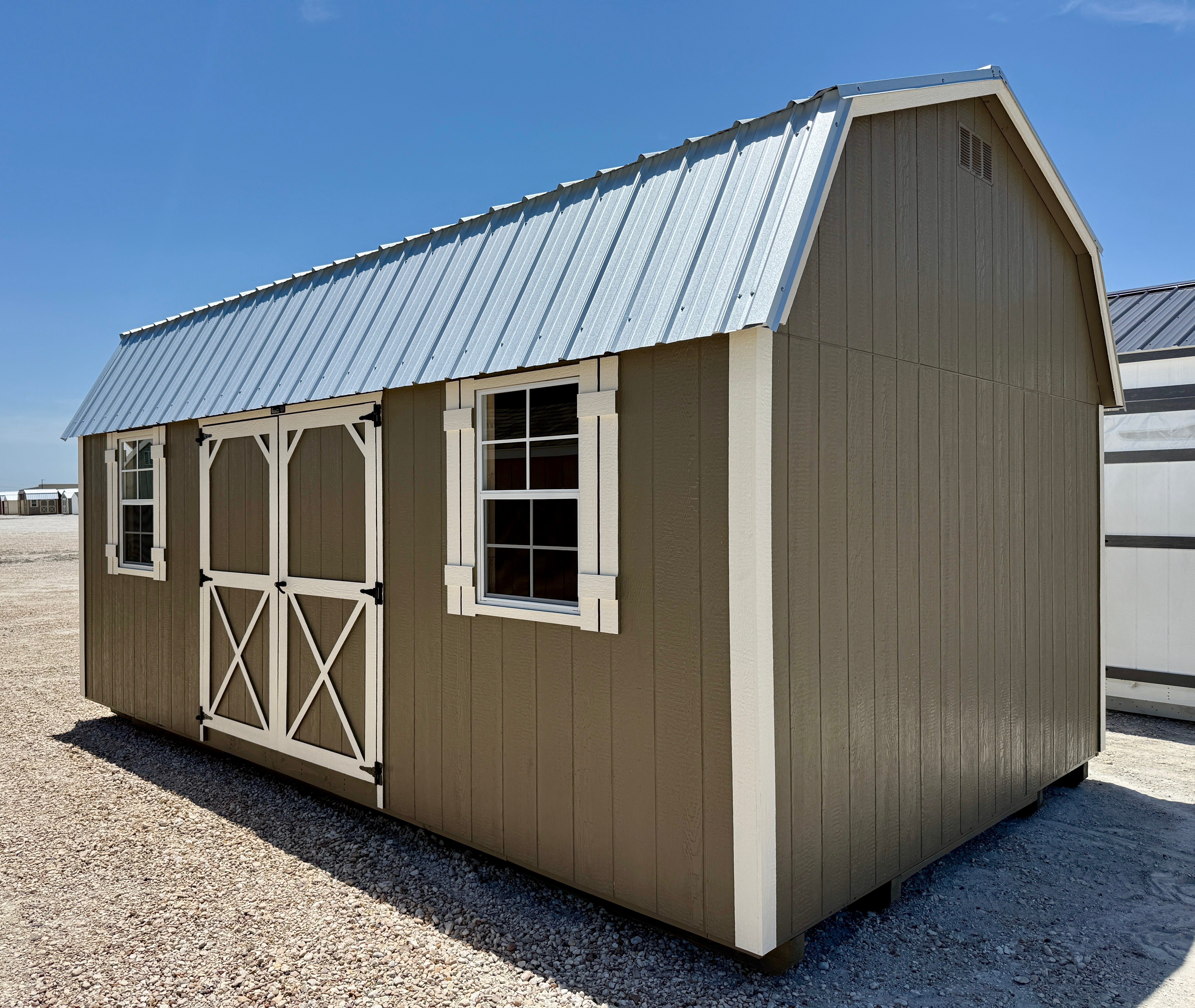 12x20 Elite Lofted Barn #6897