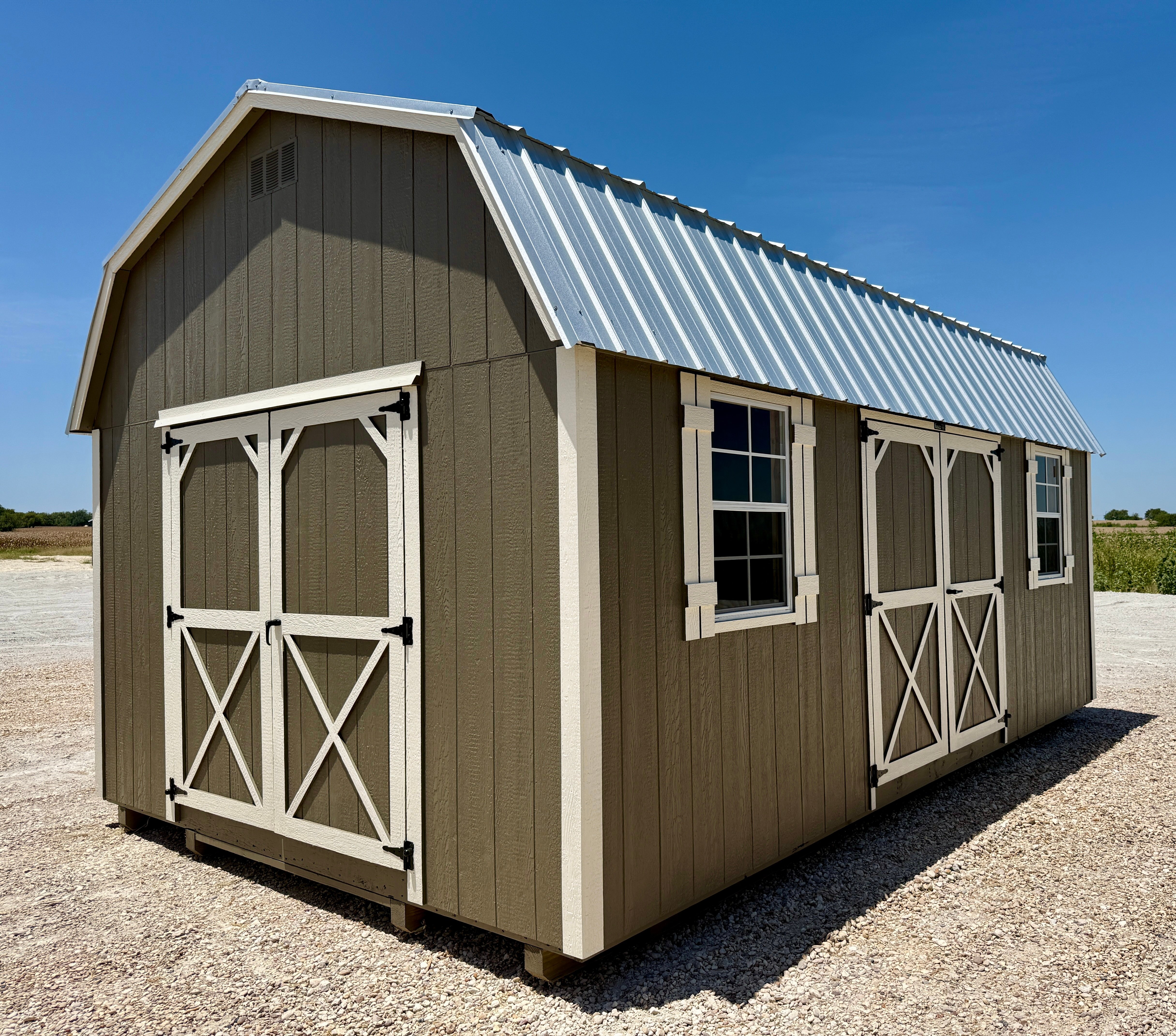 12x20 Elite Lofted Barn #6897