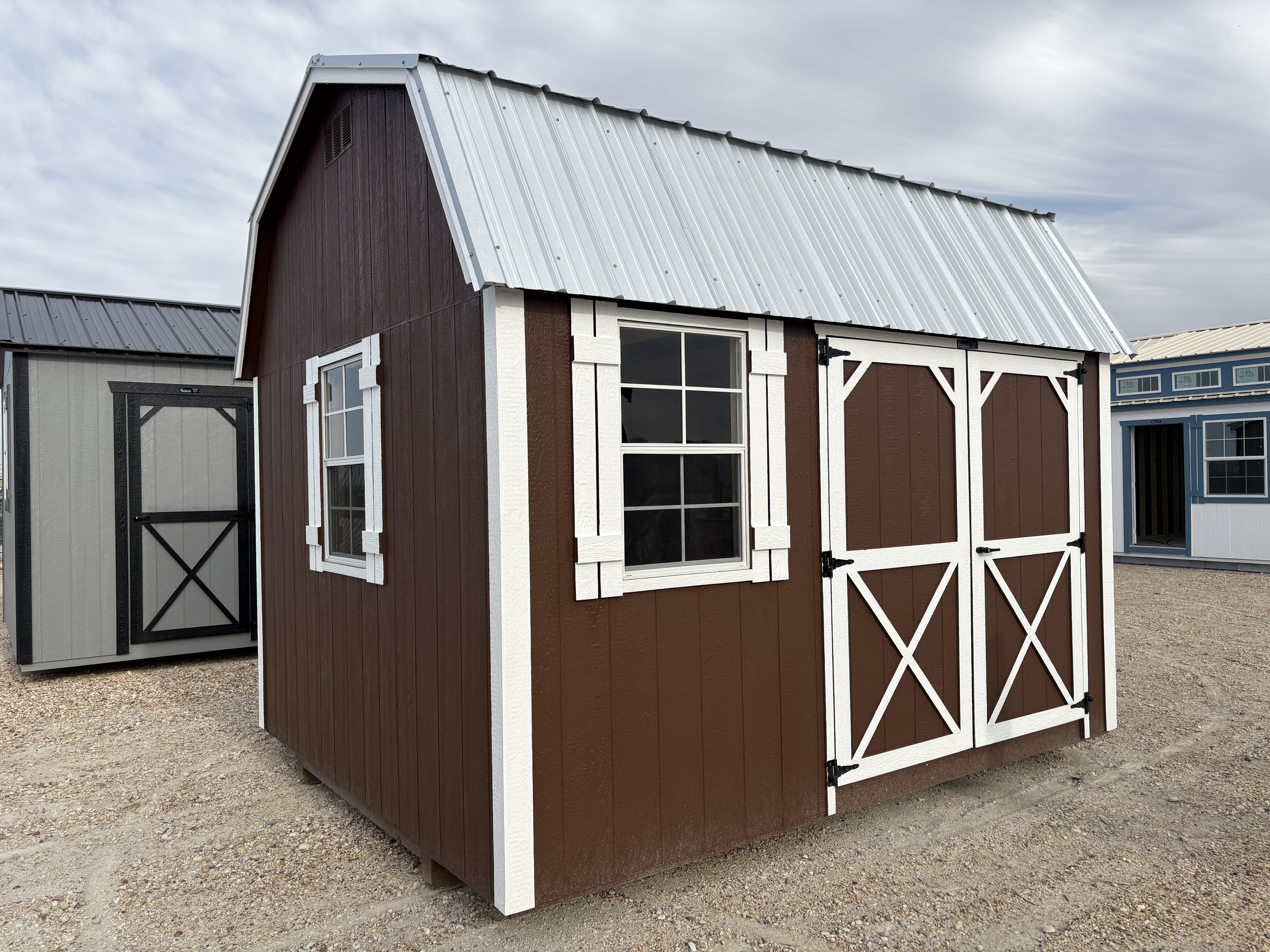 10x12 Elite Lofted Barn #7602