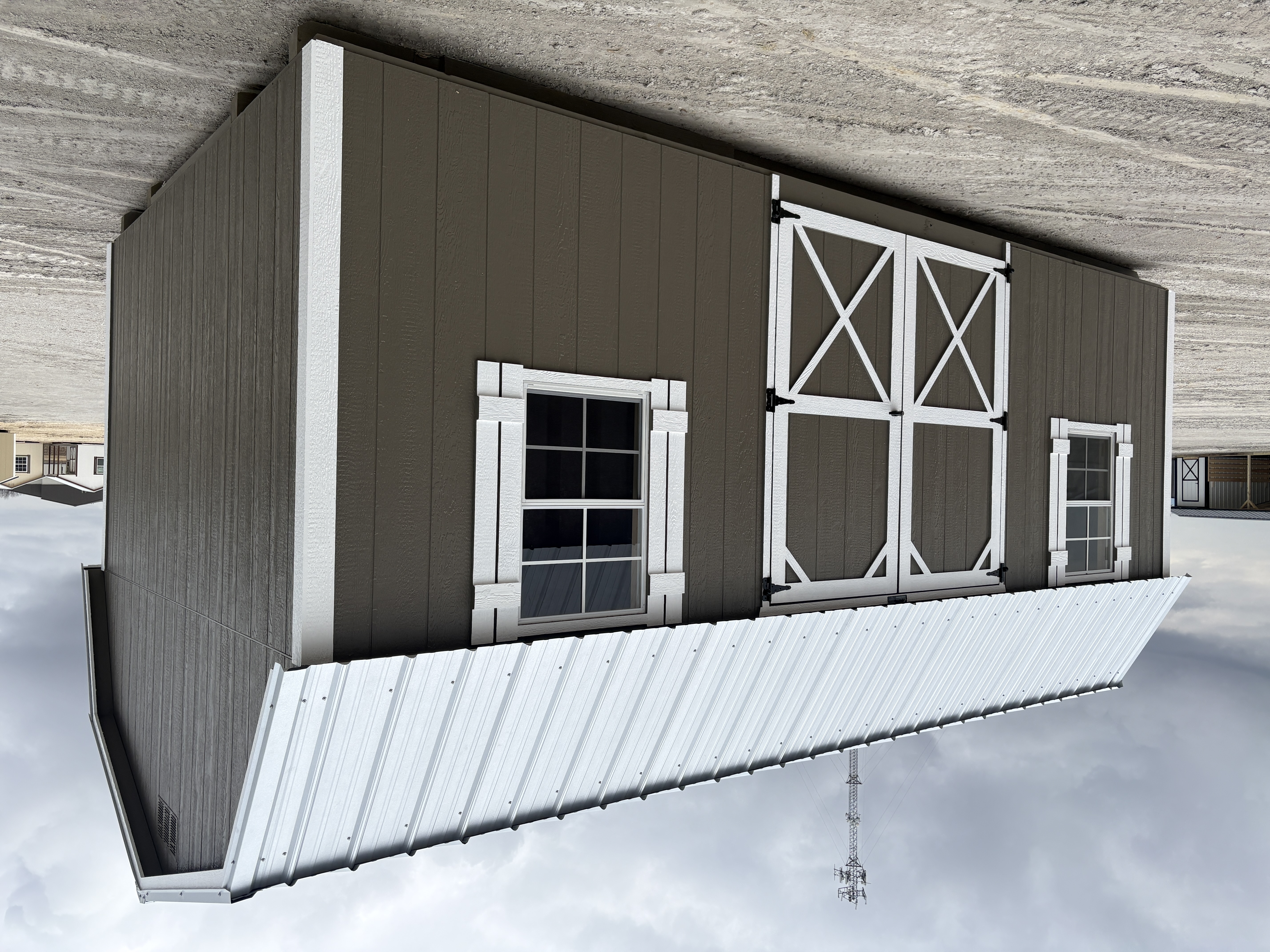 12x20 Elite Lofted Barn #7604